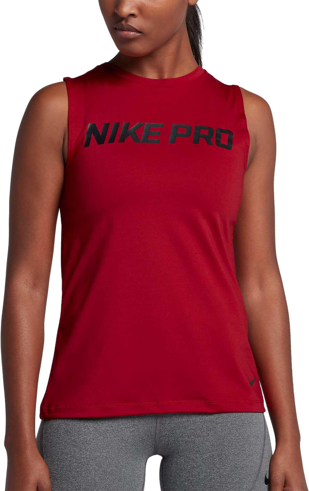 nike women's pro intertwist muscle tank top