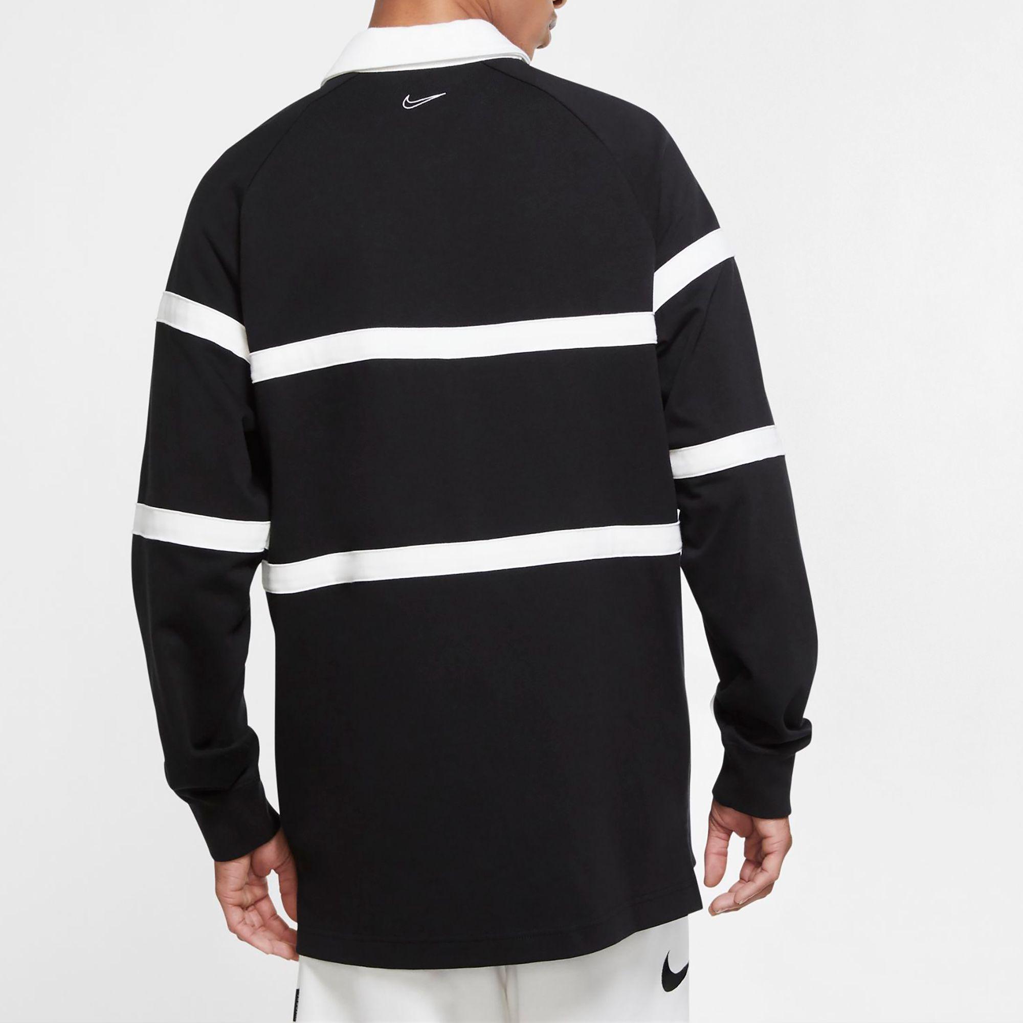 swoosh rugby shirt