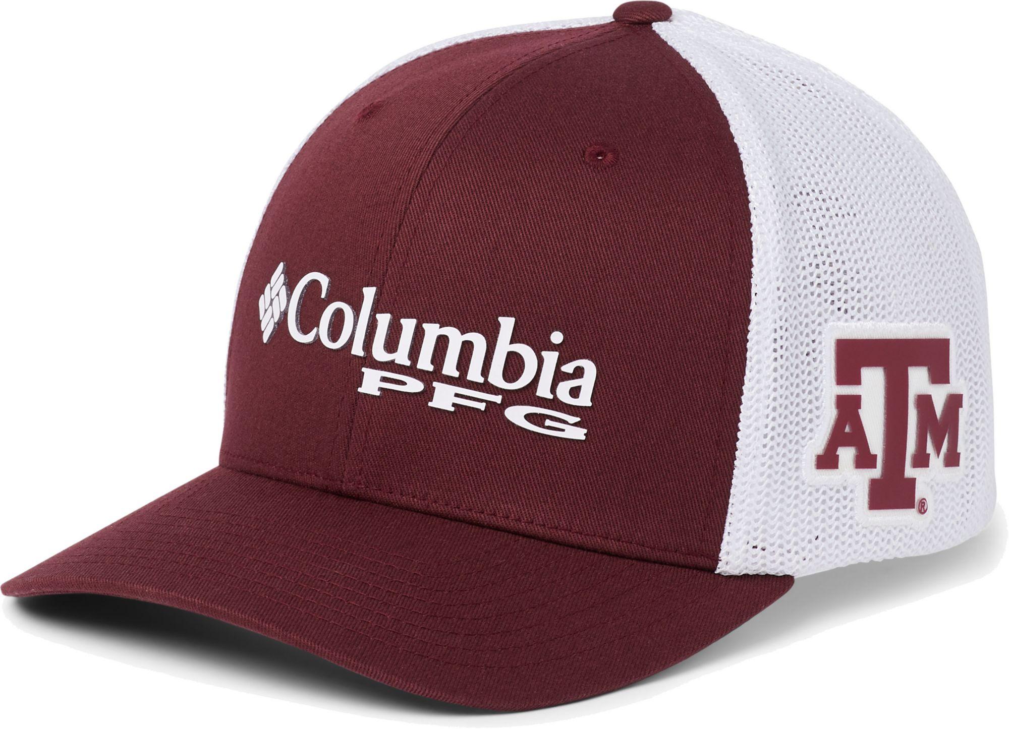 Columbia Texas A&m Aggies Maroon Pfg Mesh Fitted Hat for Men - Lyst