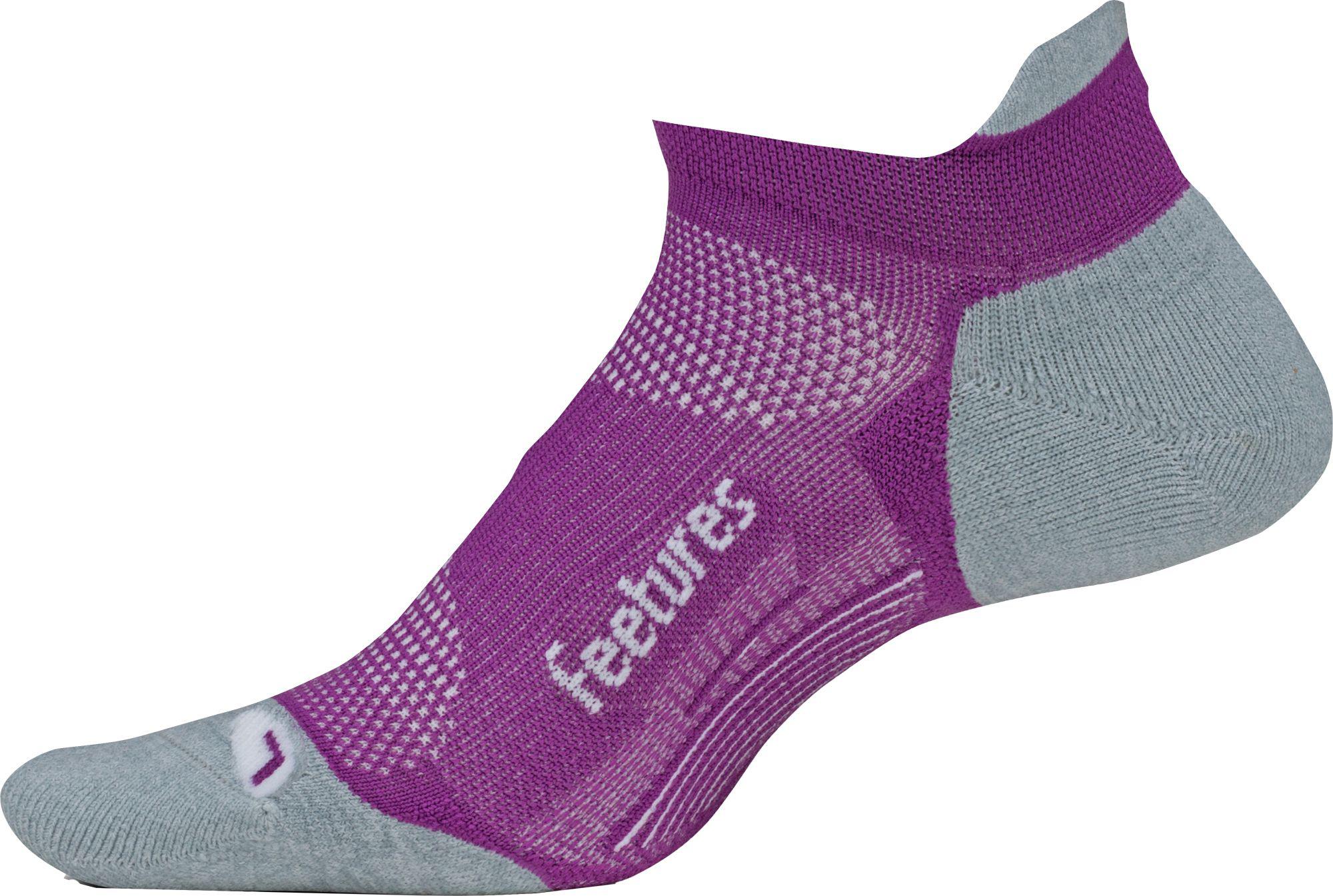 Feetures! Elite Light Cushion No Show Tab Socks in Ruby (Red) Lyst