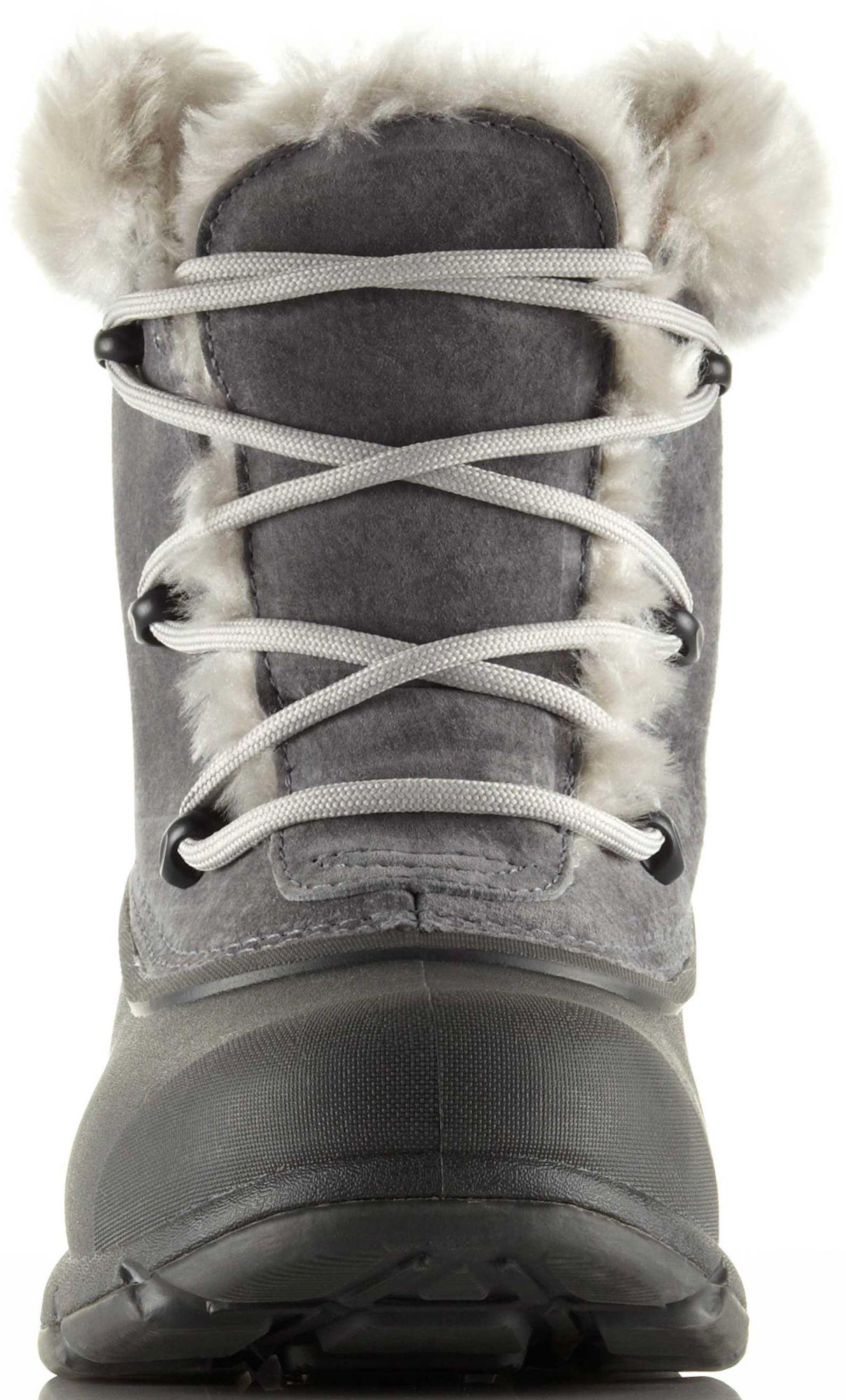 sorel snow angel charcoal