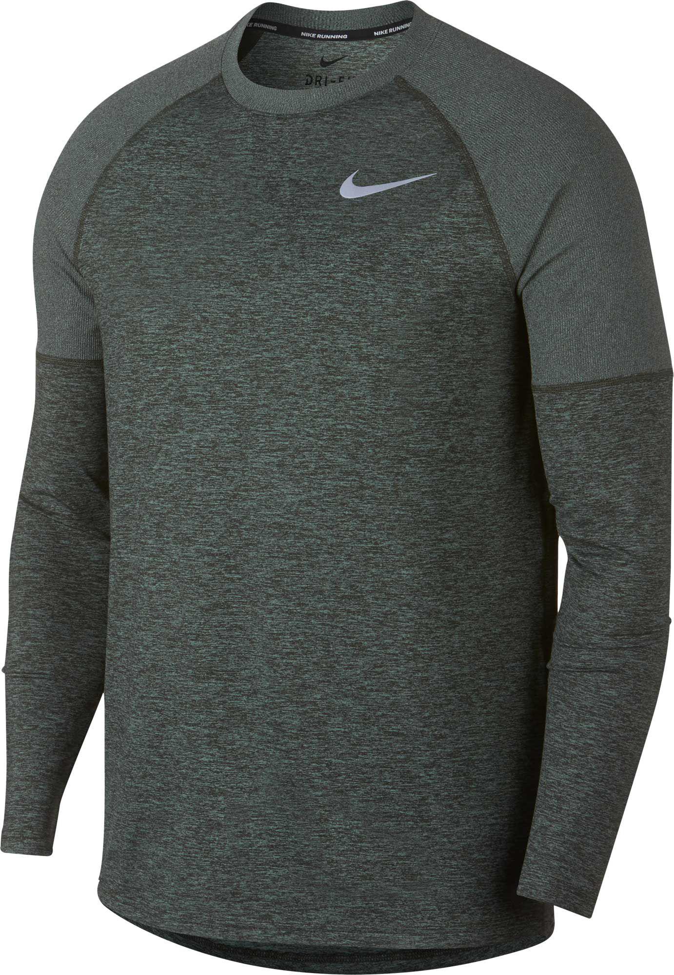nike element long sleeve crew