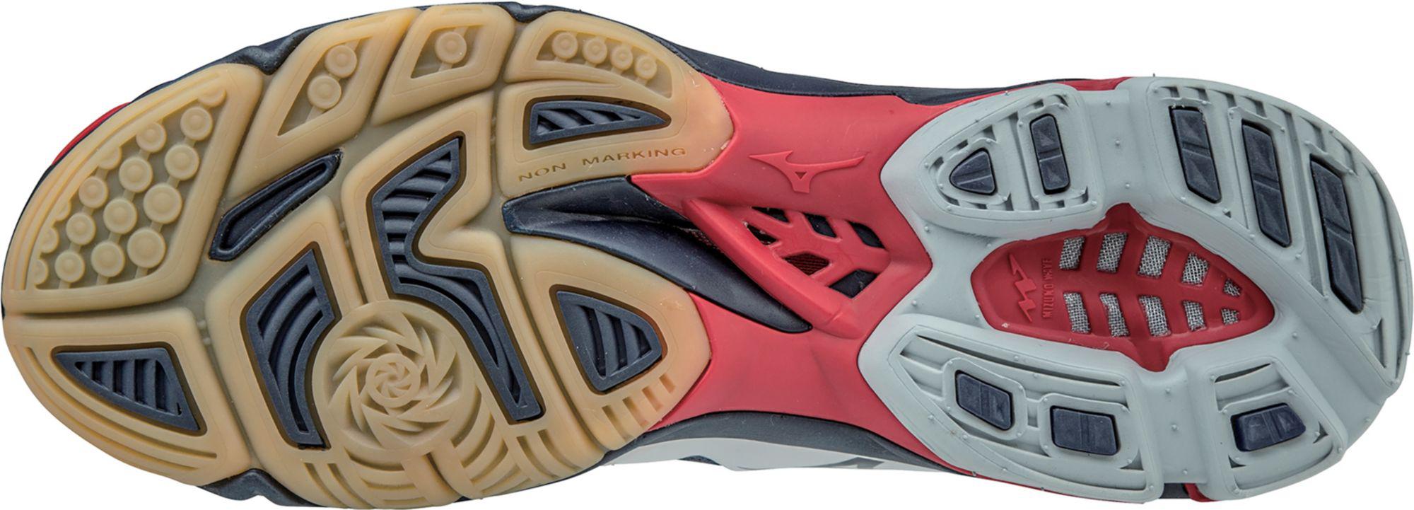 mizuno women's wave lightning z3 stars and stripes volleyball shoes