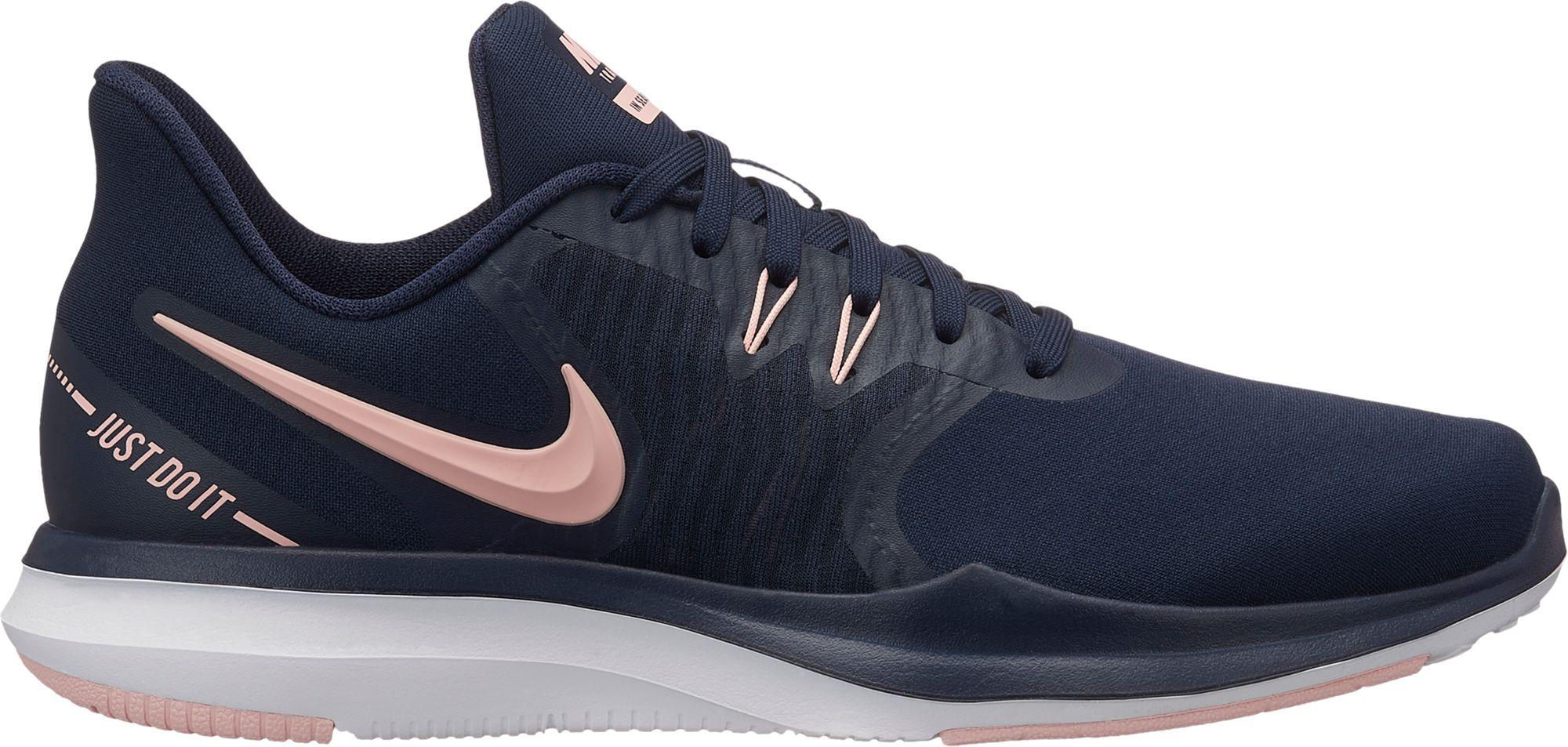 Nike Synthetic In-season Tr 8 Training Shoes in Navy/Pink (Blue) | Lyst