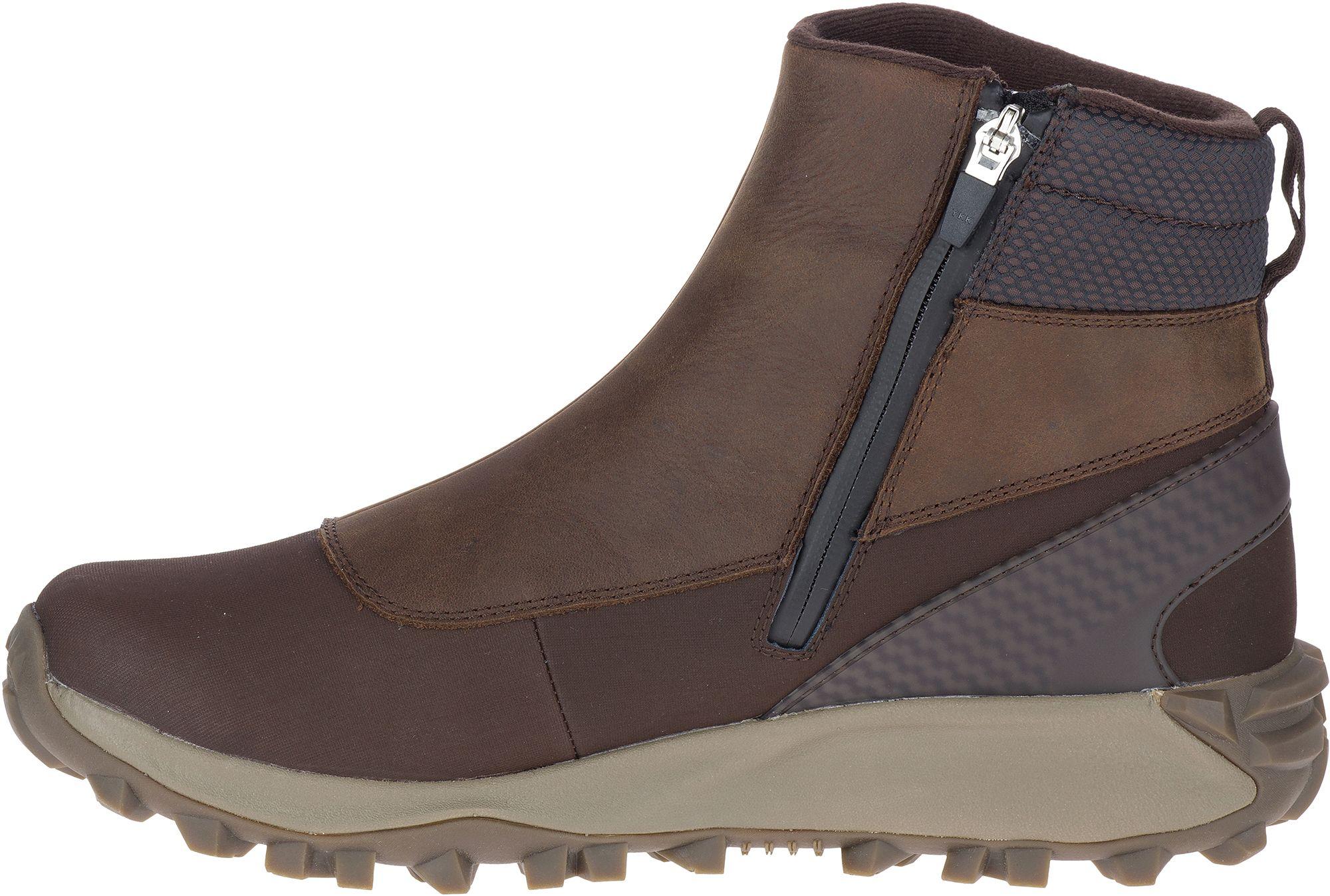 merrell zip up boots