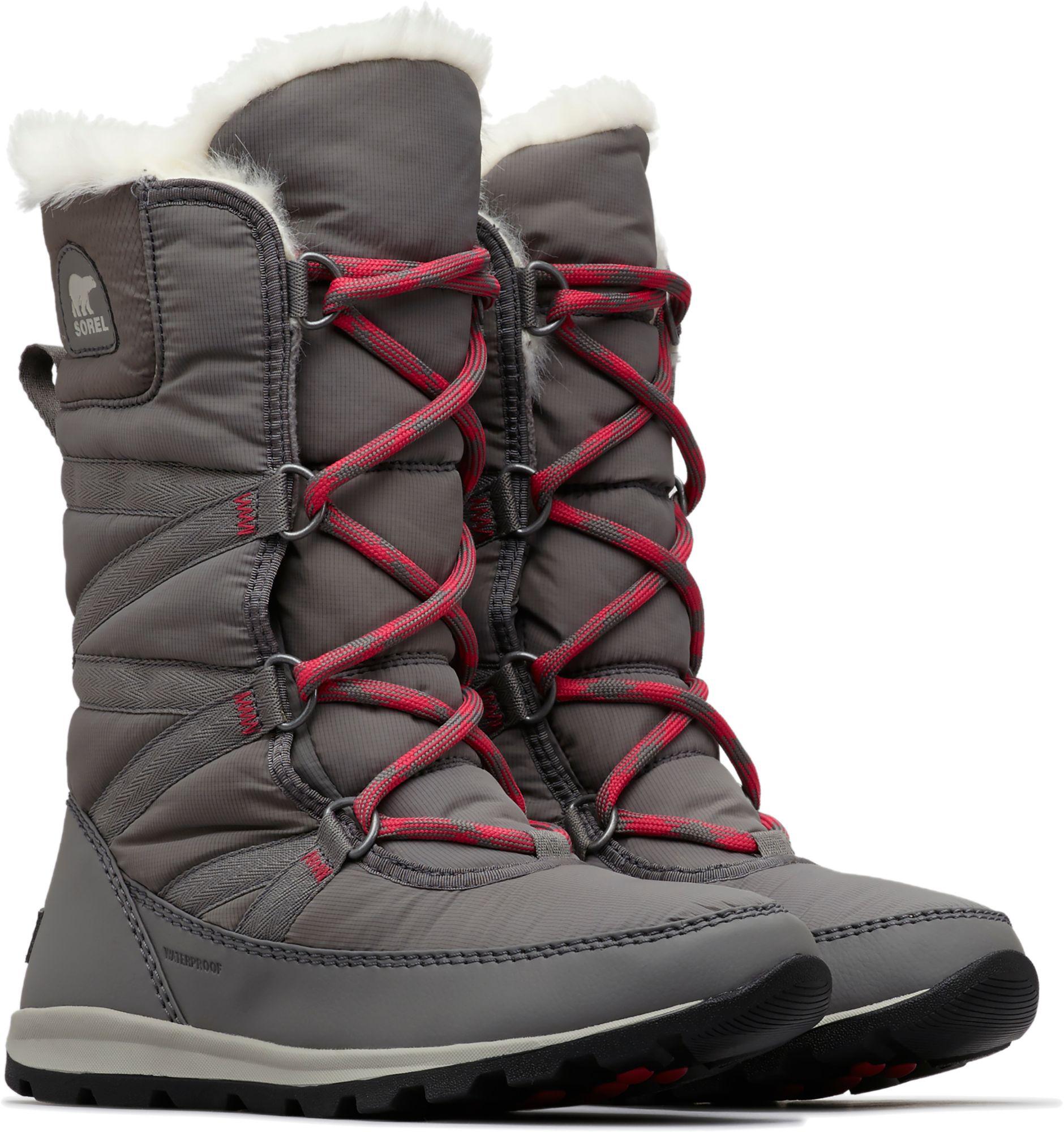 sorel women's whitney tall lace ii waterproof 200g winter boots