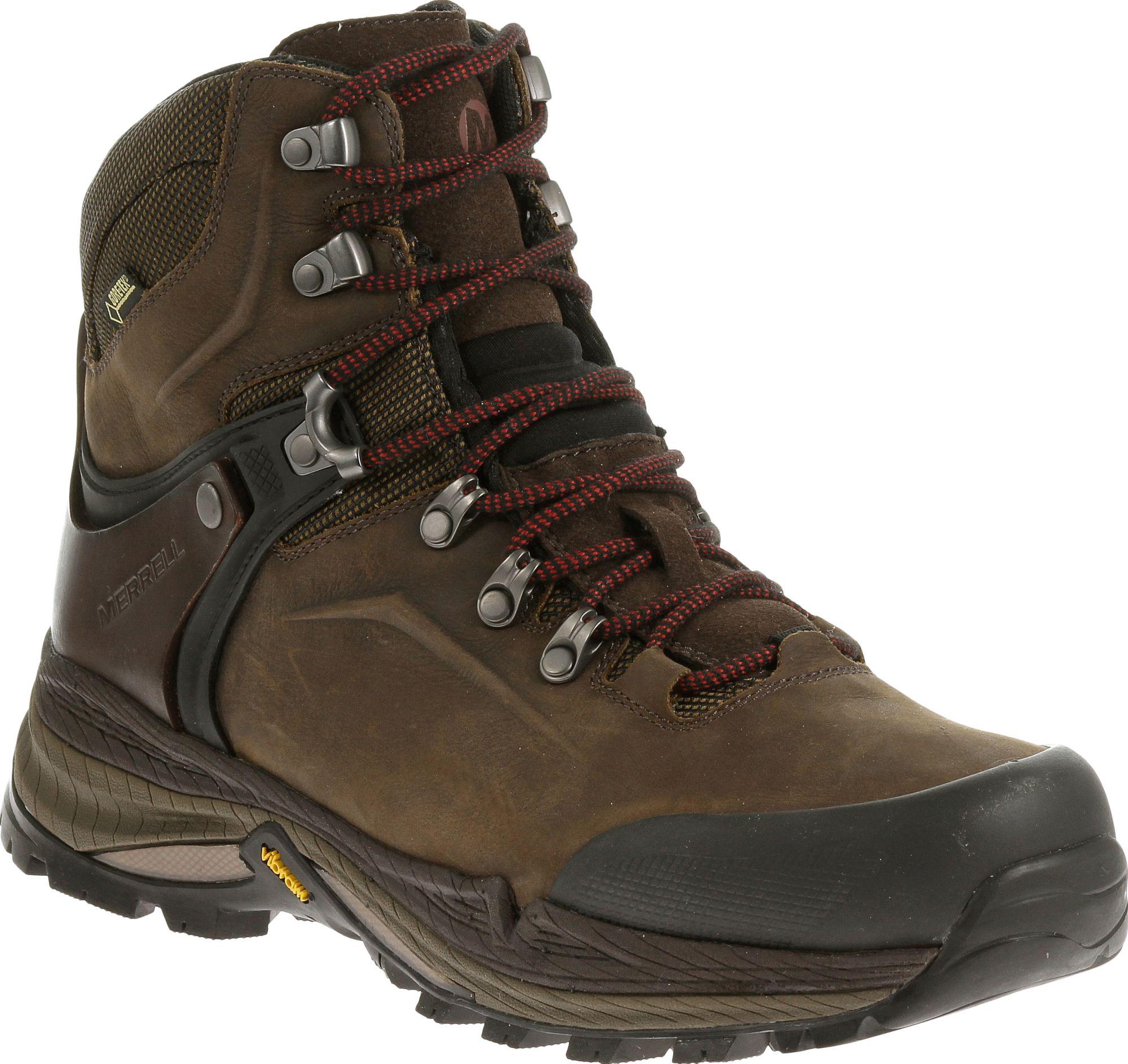 Merrell Leather Crestbound Gore-tex Hiking Boots for Men - Lyst