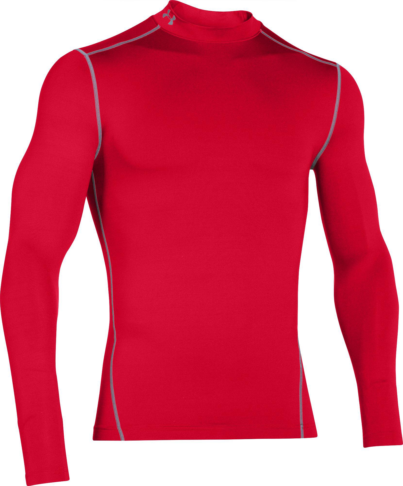 red under armour long sleeve shirt