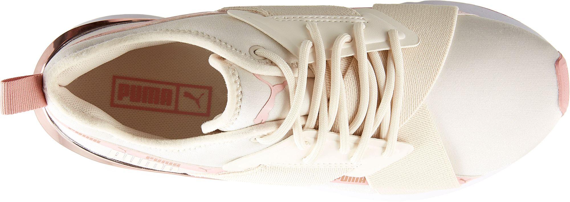 PUMA Muse X-2 Metallic Shoes in Pink/Rose/Gold (Pink) | Lyst