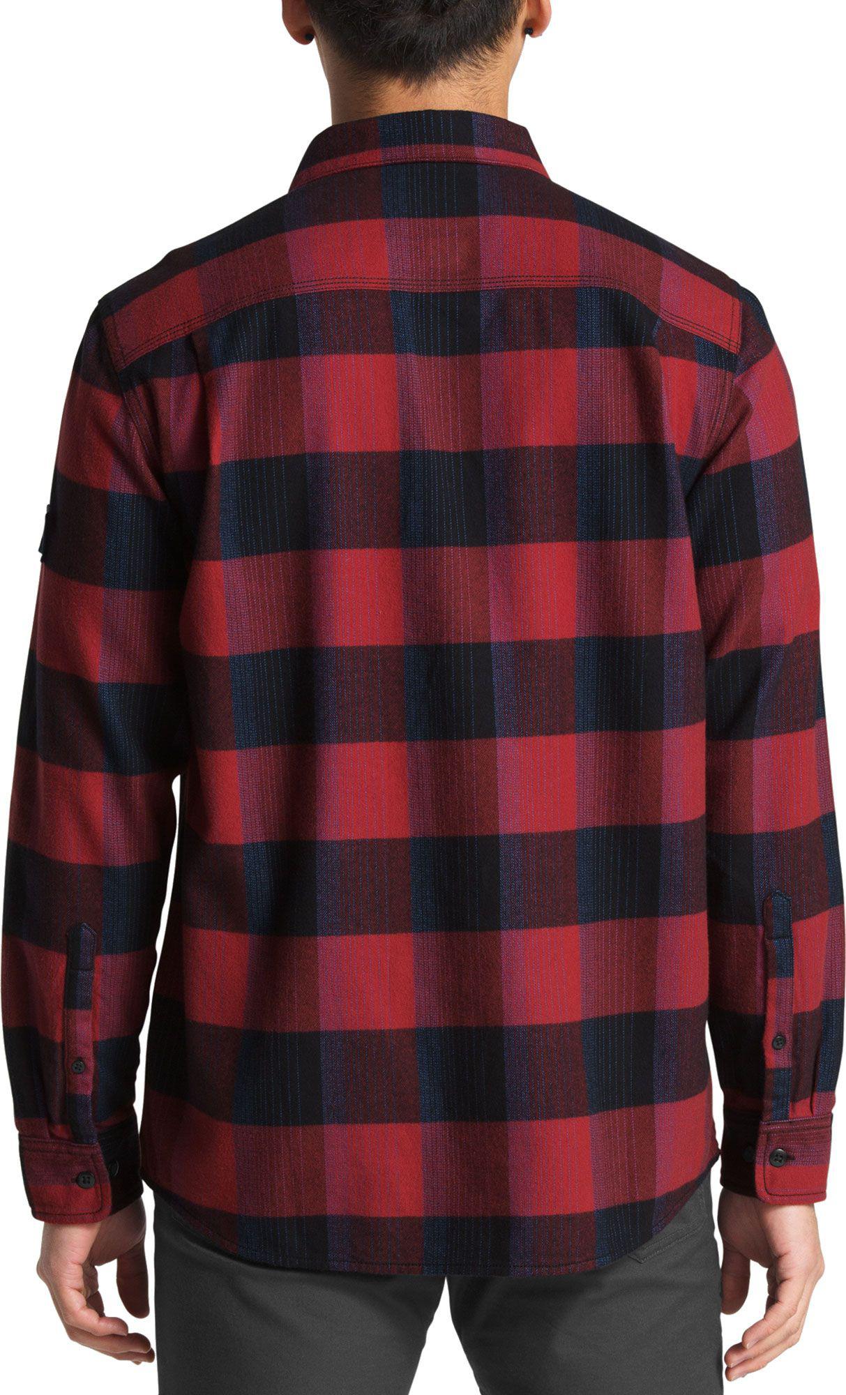 the north face men's stayside plaid shirt