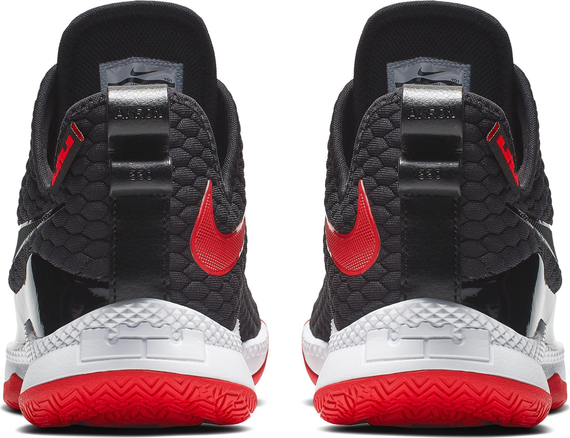 lebron witness 3 red and black