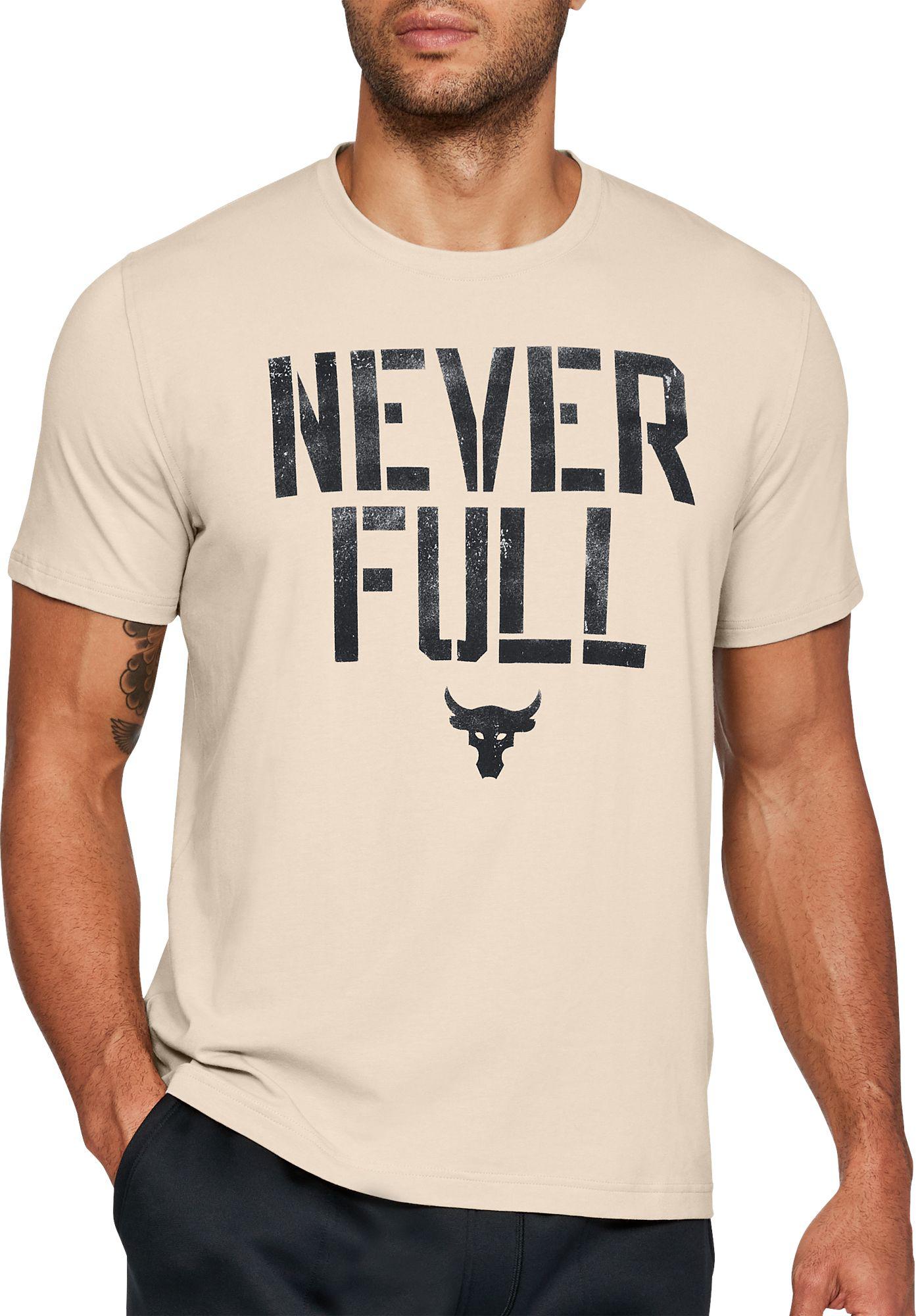 Project Rock Never Full Graphic T-shirt 