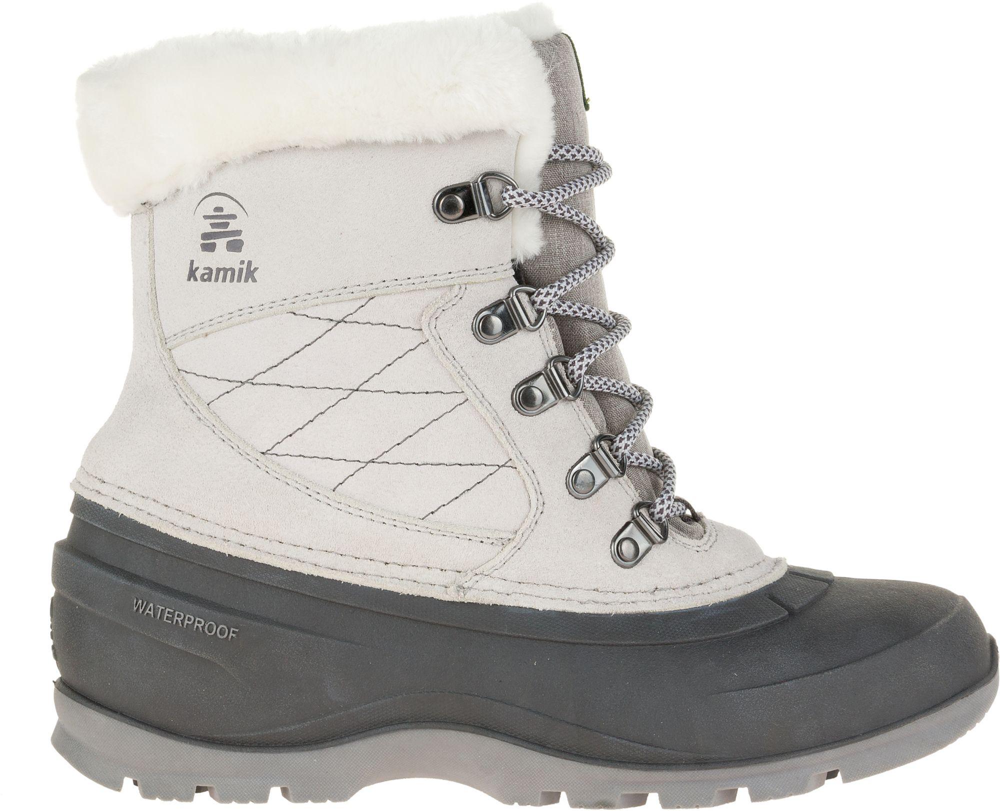 Kamik Synthetic Snowalley L Women's Snow Boots In Grey in Light Grey ...