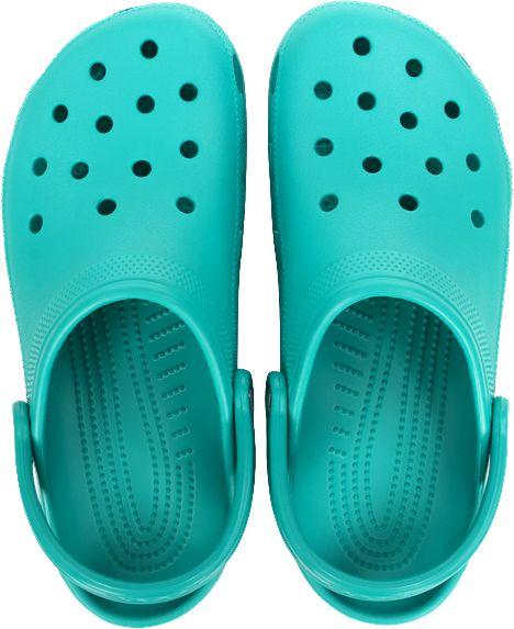 tropical teal crocs