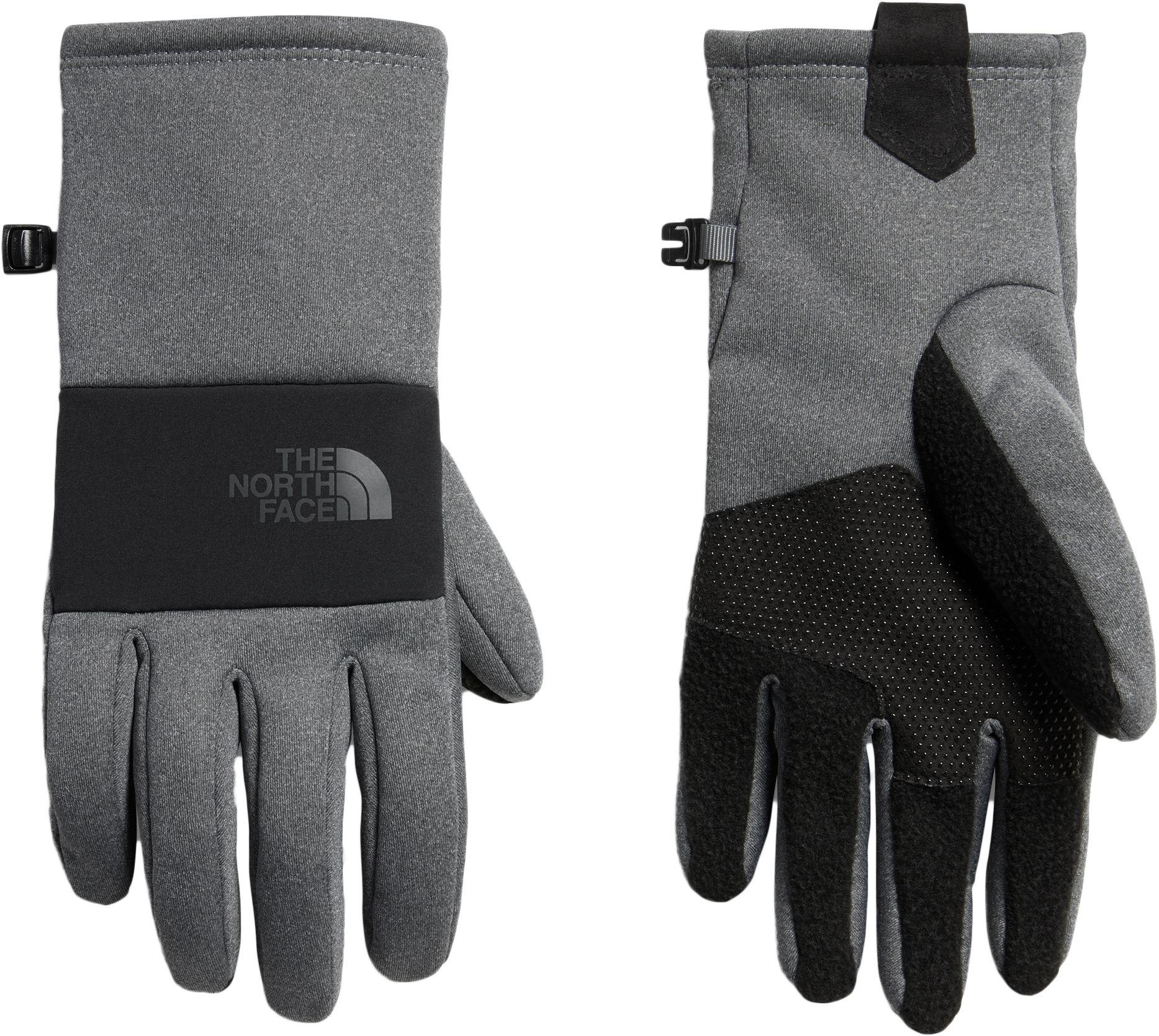 The North Face Fleece Sierra Etip Gloves in Gray for Men Lyst