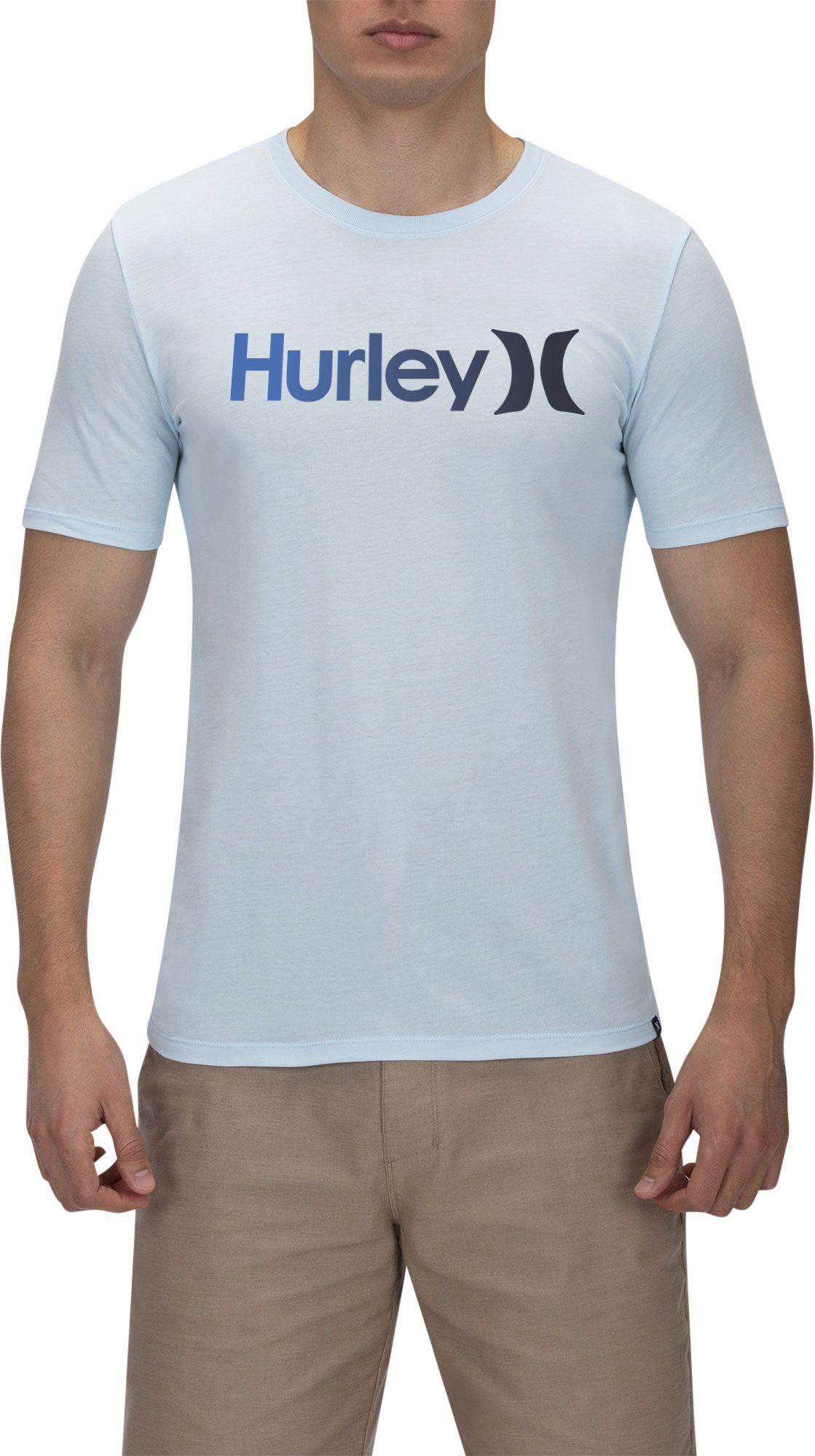 blue hurley shirts