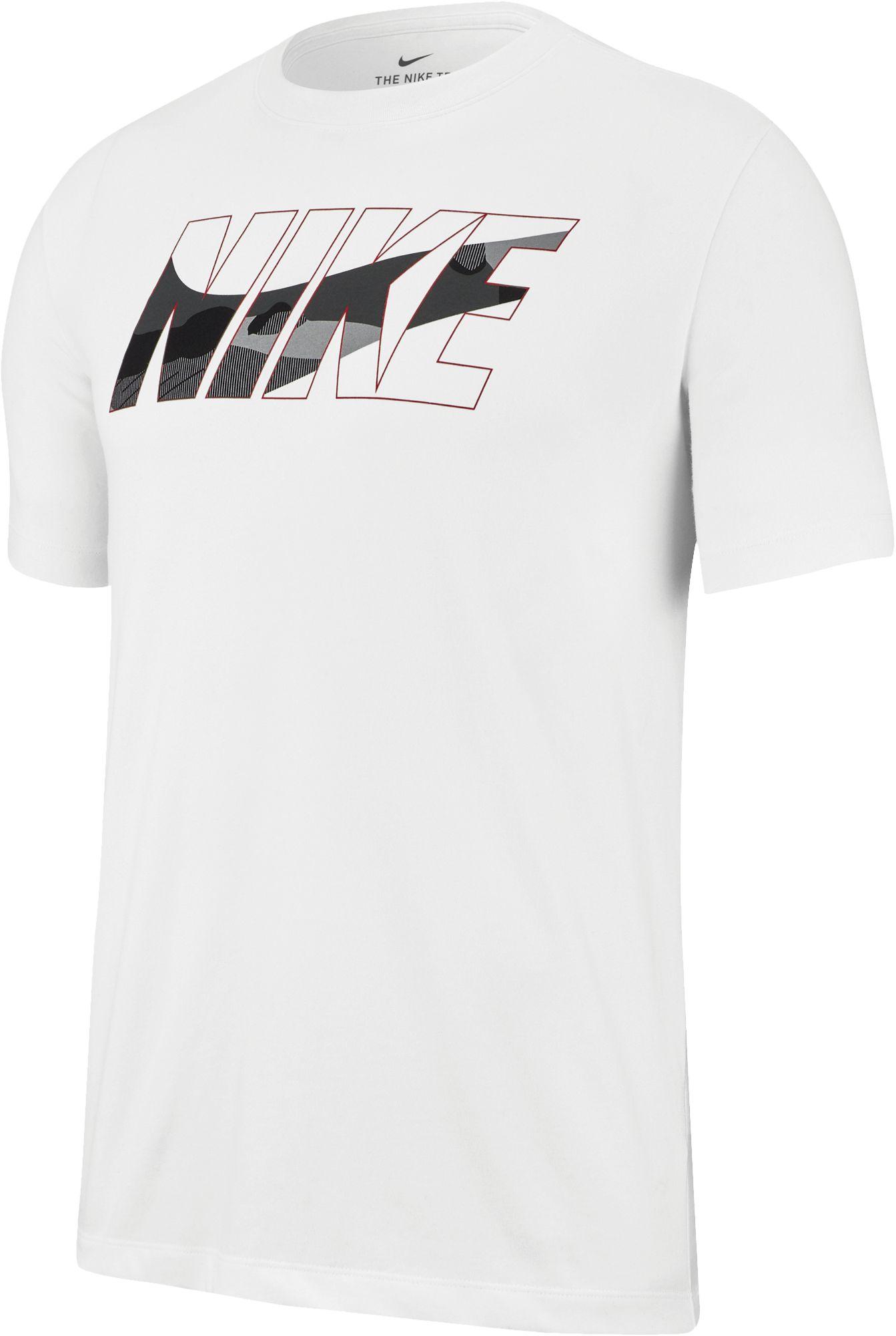 Nike Dri Fit White T Shirt T-shirt Nike Dri-fit White | Venzero