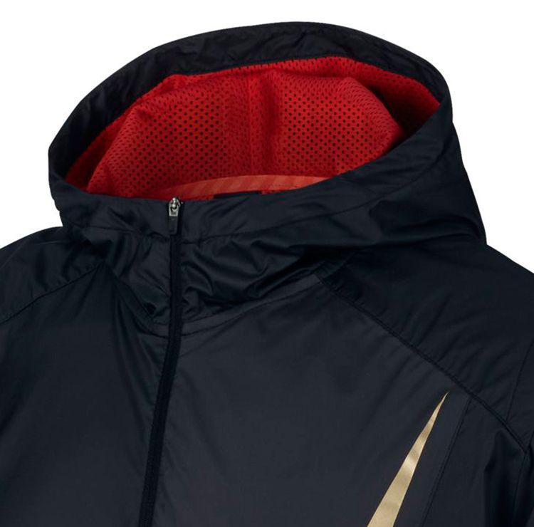 Nike Synthetic Vapor Fly Rush Half Zip Football Jacket in Black for Men |  Lyst