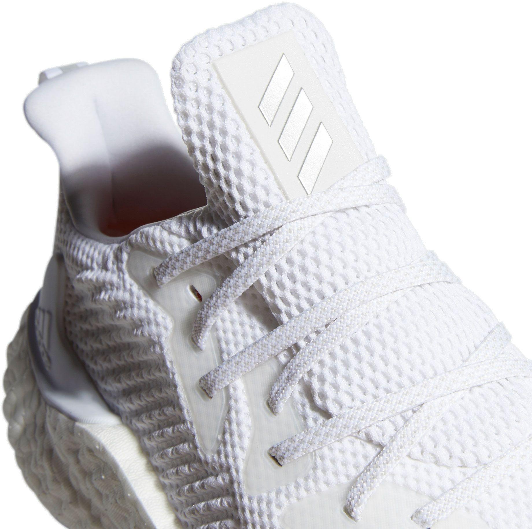 adidas Alphaboost Shoes in White/Silver (White) for Men | Lyst