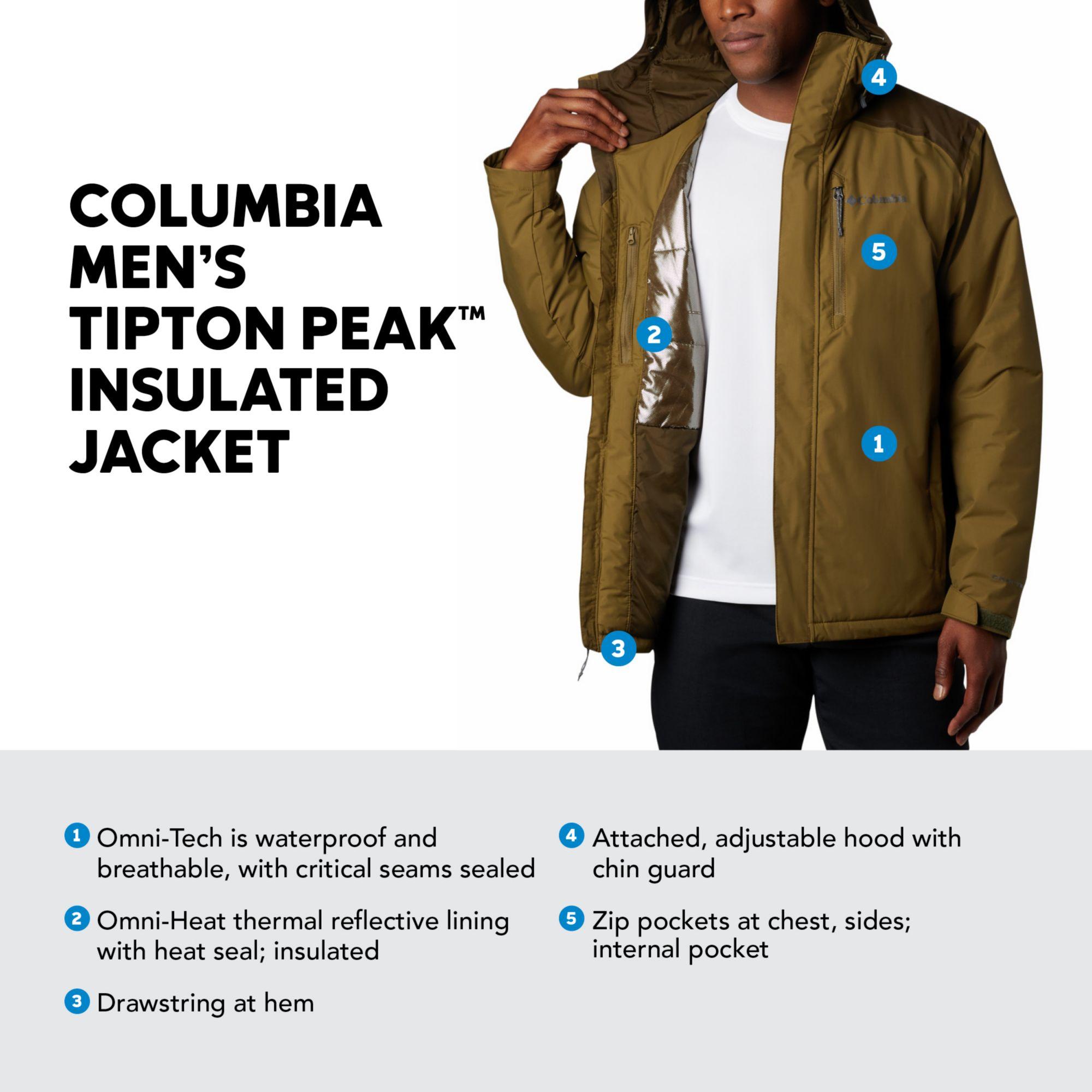 columbia tipton peak jacket