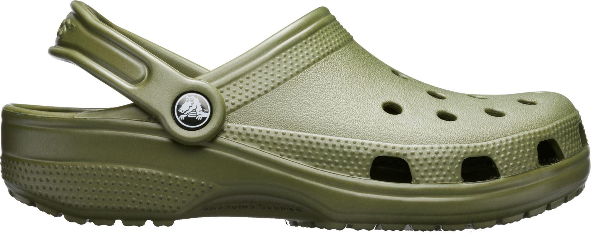 green crocs clogs
