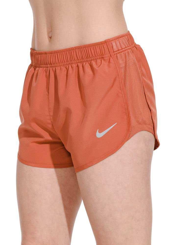 peach nike shorts