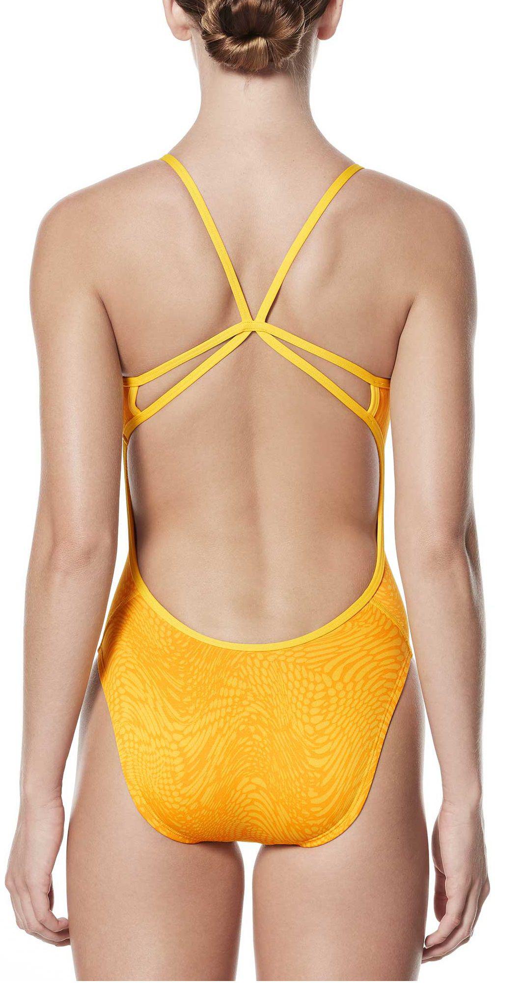 nike women's geo alloy racerback one piece swimsuit
