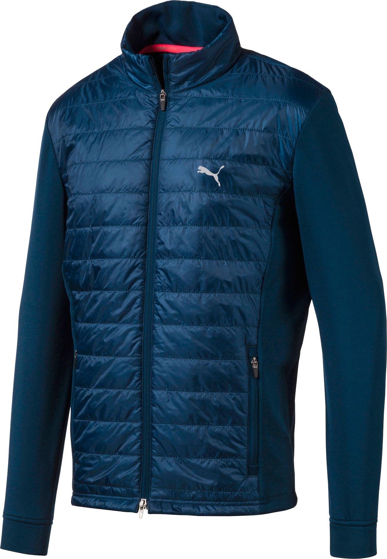 PUMA Primaloft Golf Jacket in Blue for Men - Lyst