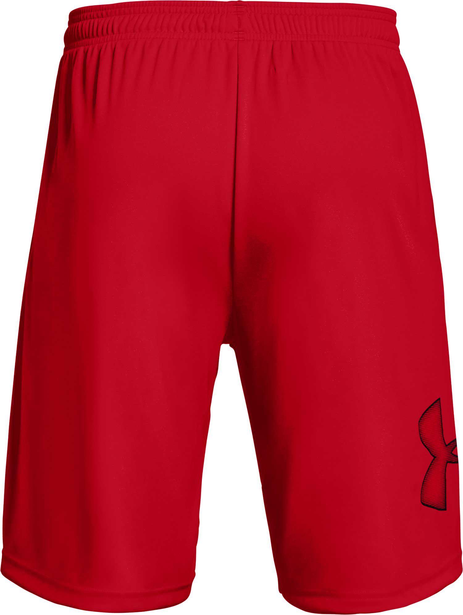 Under Armour Tech Graphic Shorts (regular And Big & Tall) in Red/Black