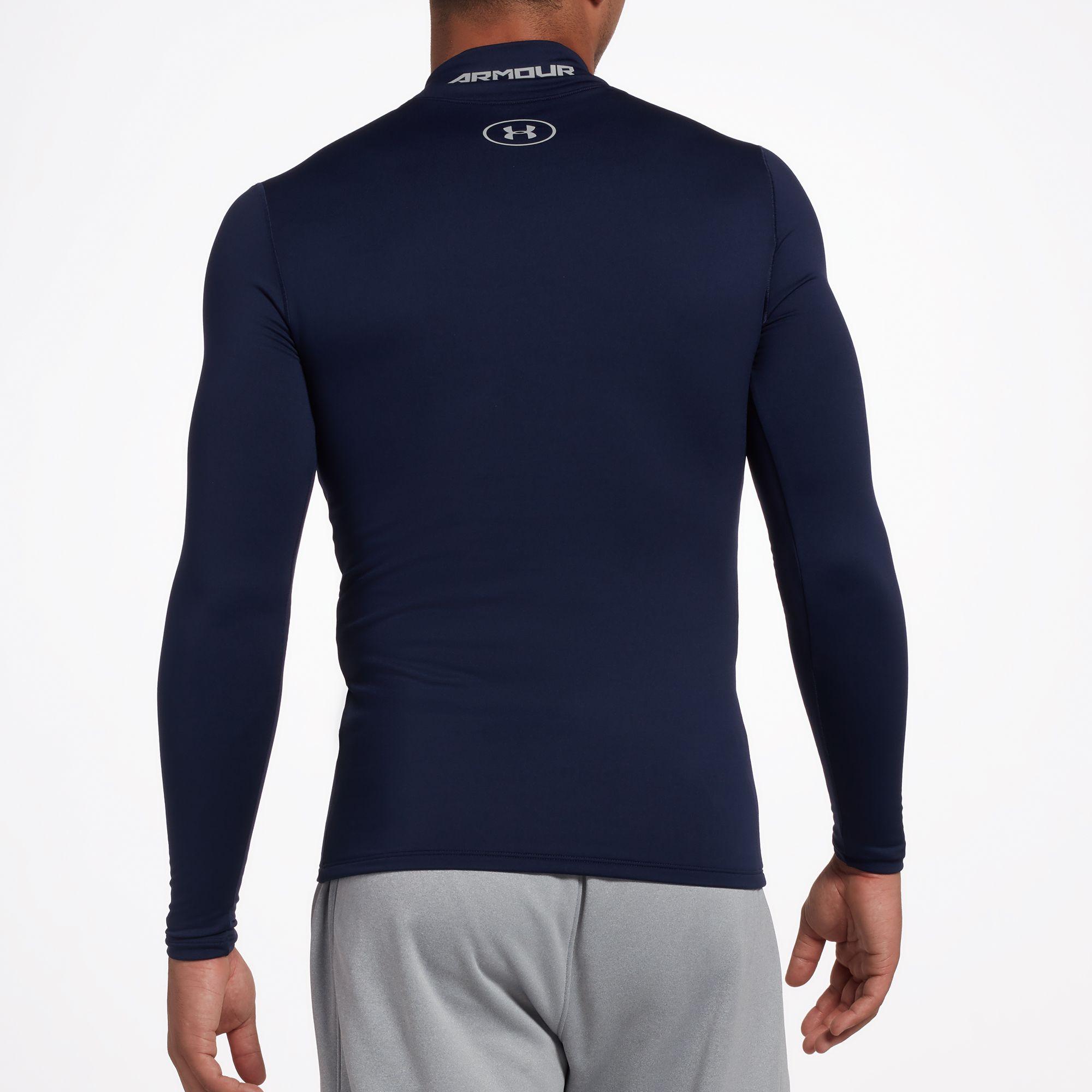 under armour coldgear mock neck top