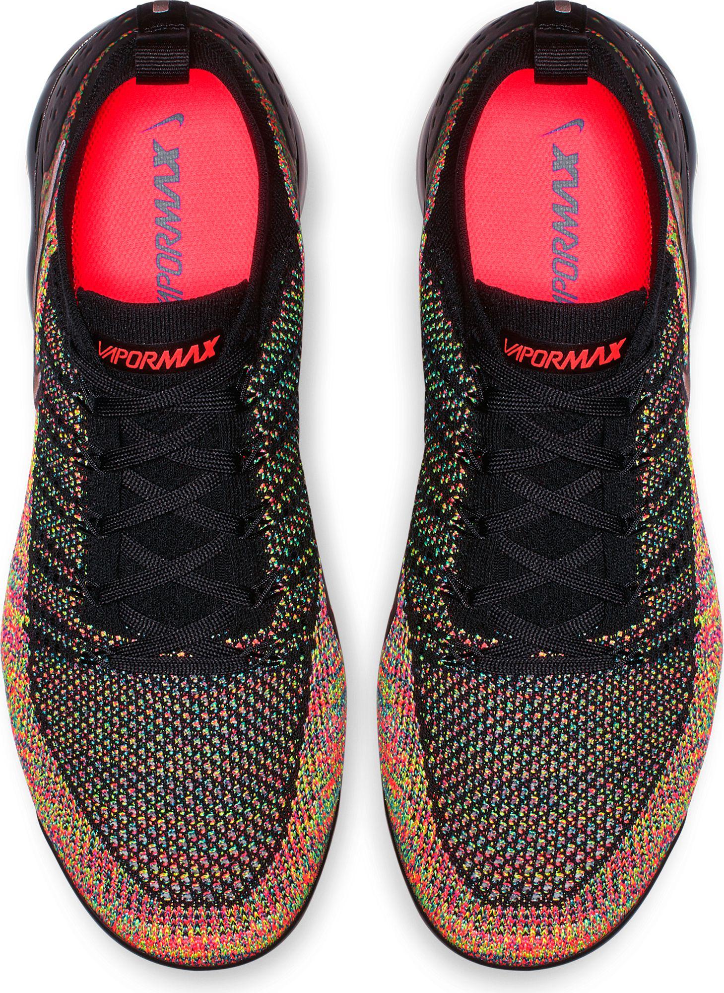 nike air vapormax 2 black multicolor
