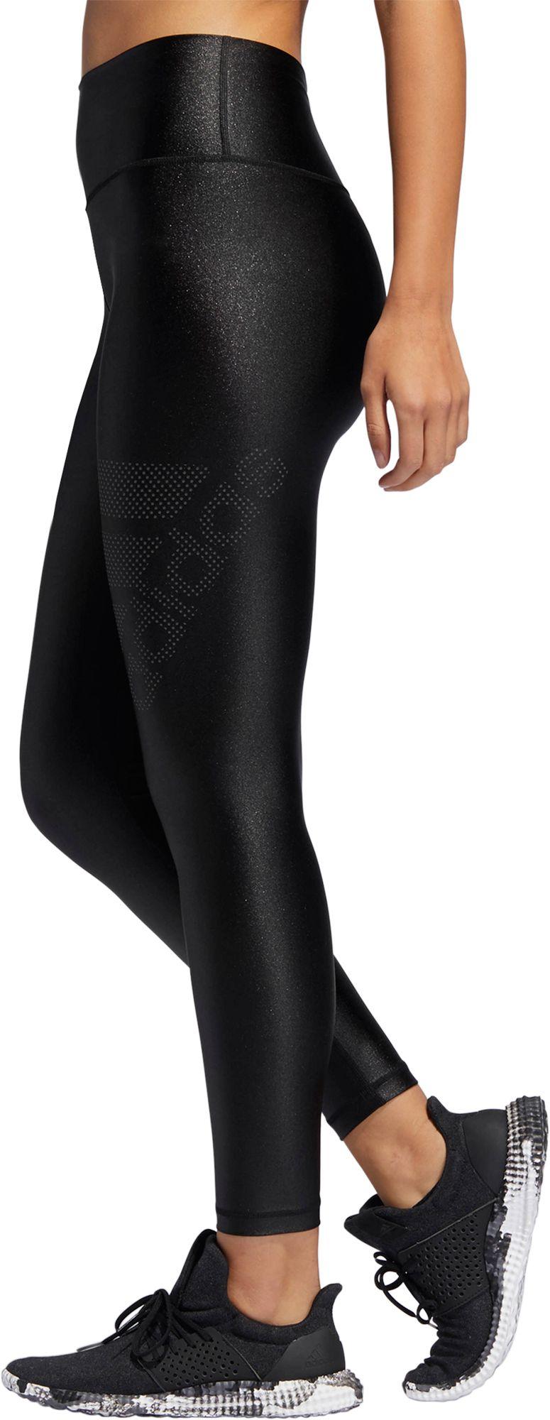 adidas Elieve This High Rise Matte Shine 7/8 Tights in Black - Lyst