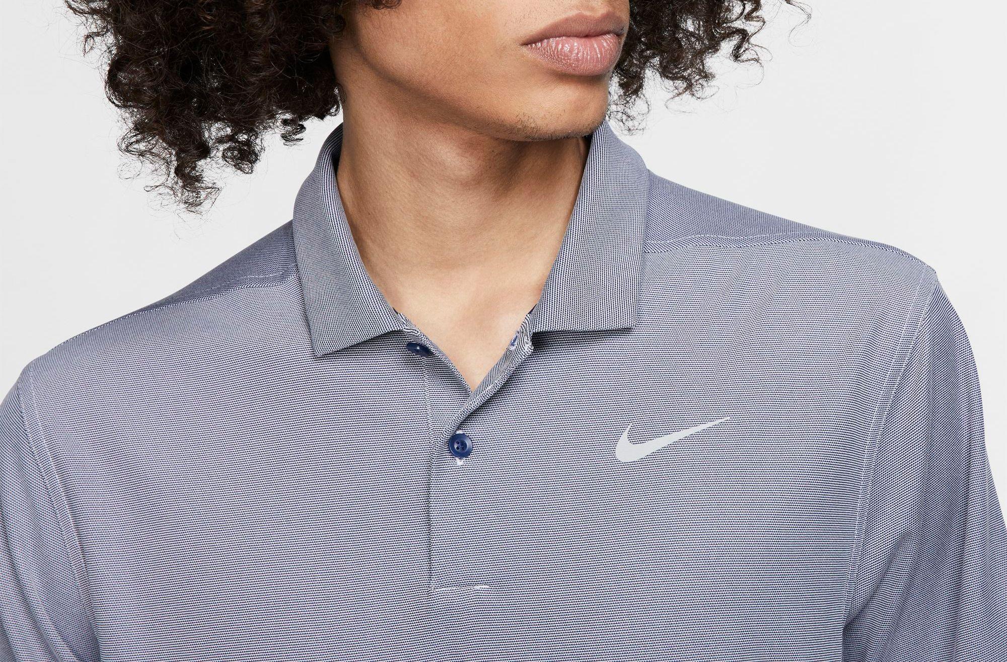 nike men's victory texture golf polo