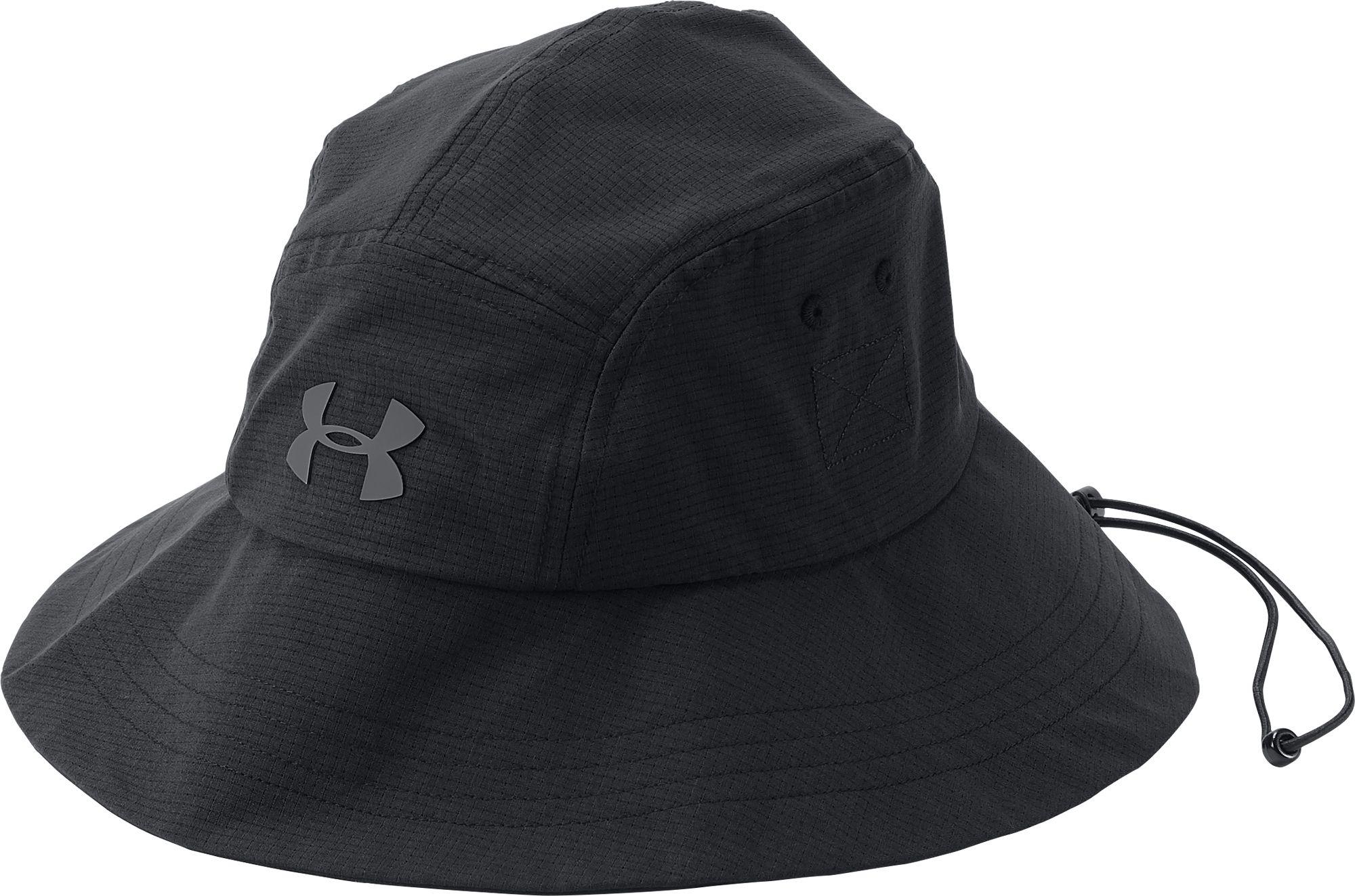 Under Armour Synthetic Armourvent Warrior Bucket 2.0 Hat in Black/Black