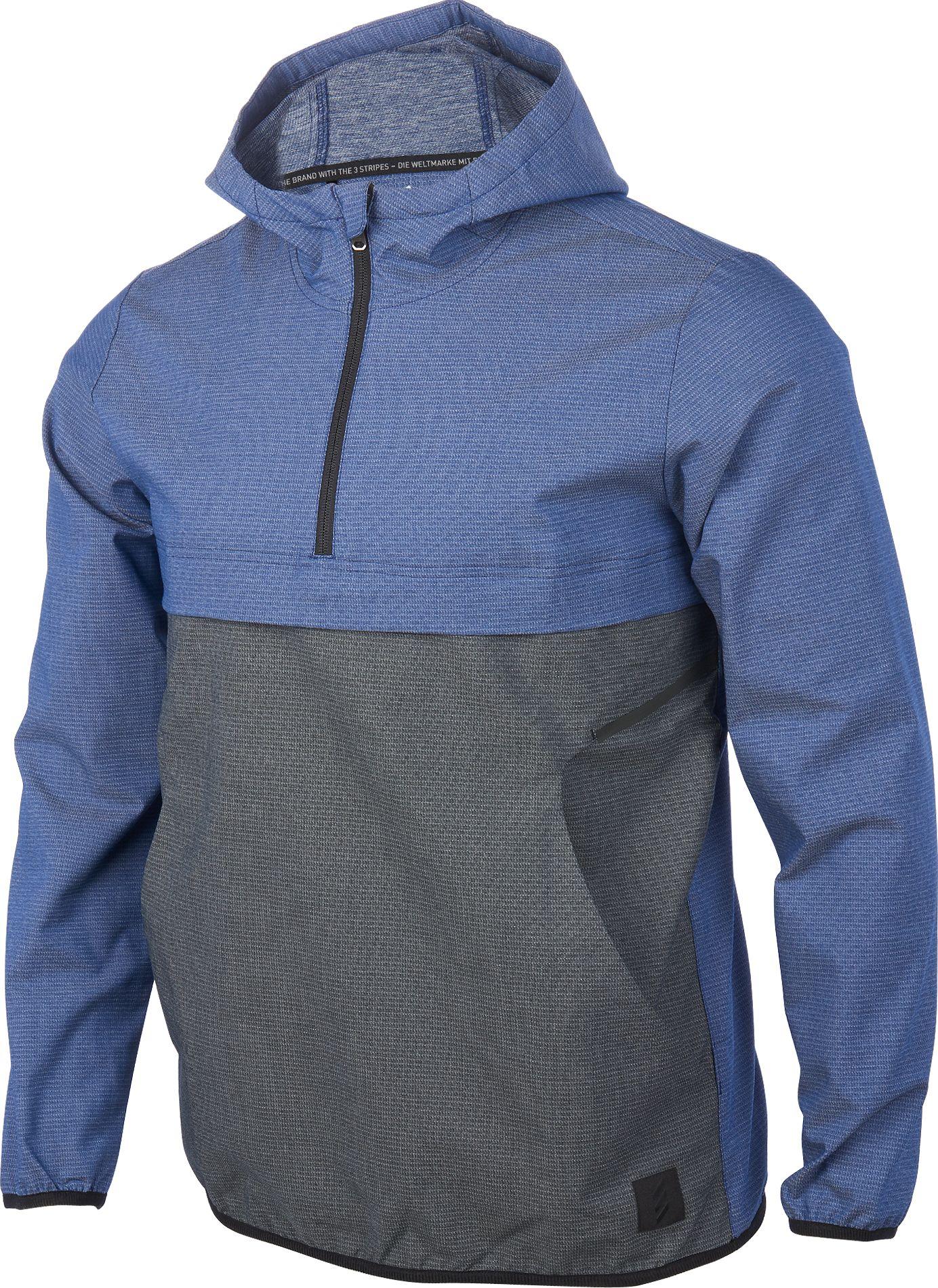 adidas men's anorak golf jacket