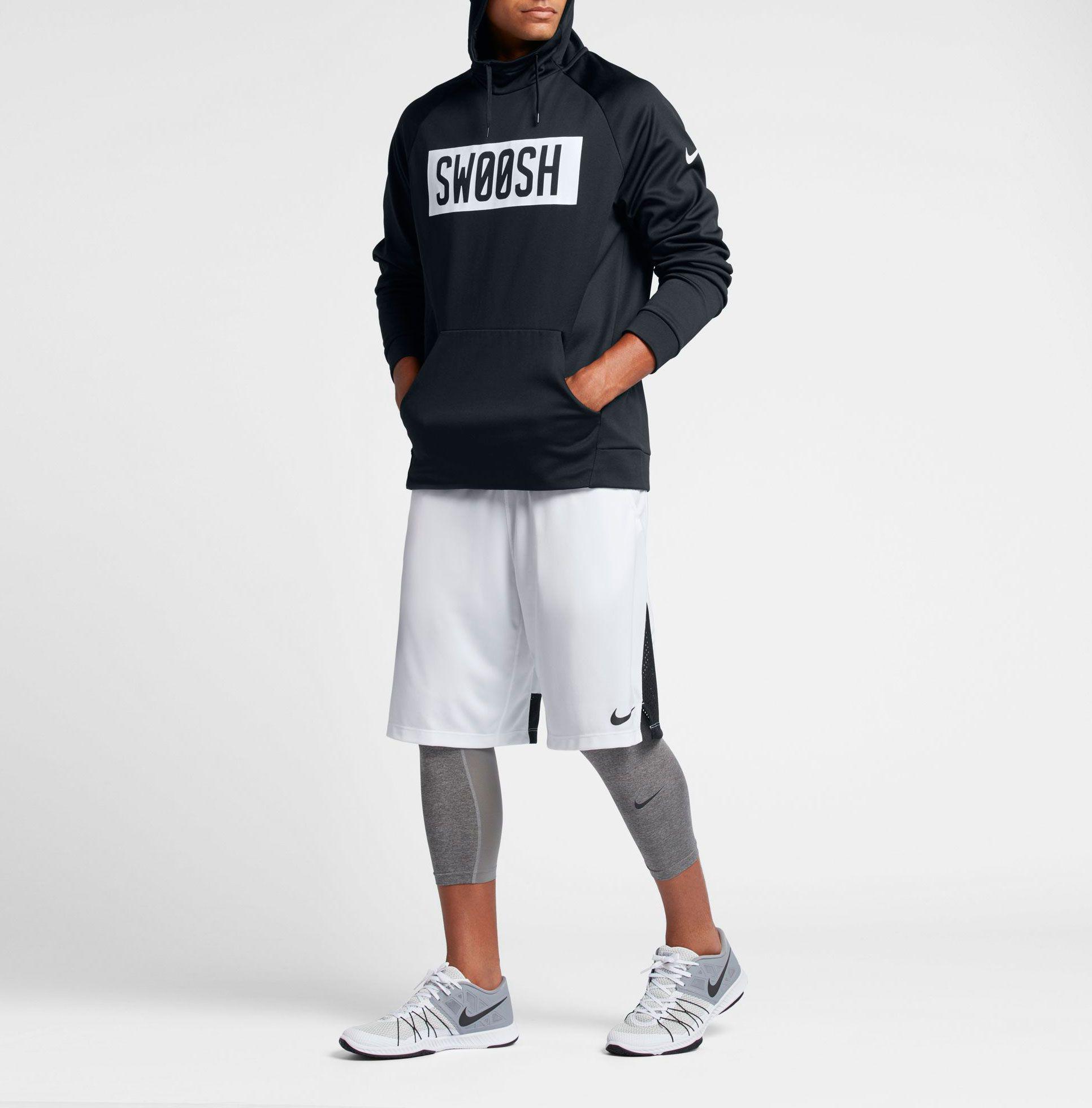 nike therma bar swoosh hoodie