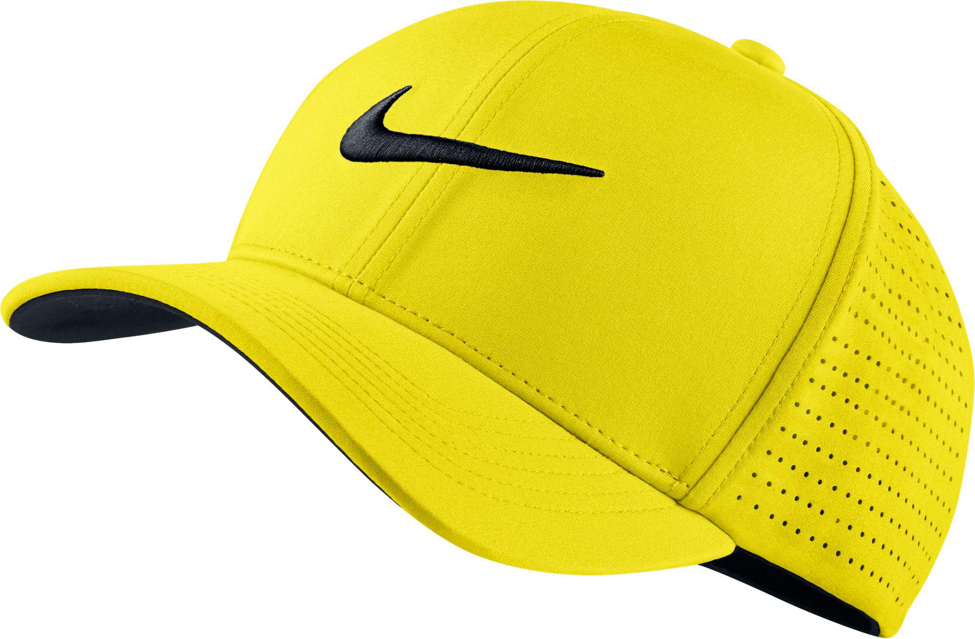 nike hat yellow