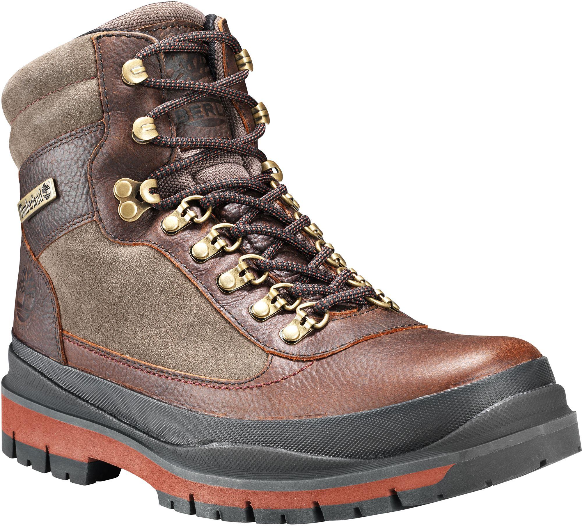 men's field trekker boots in brown