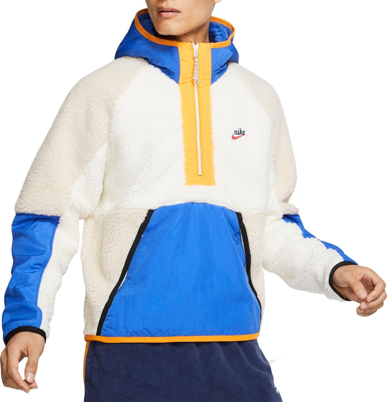 nike fleece hoodie zip