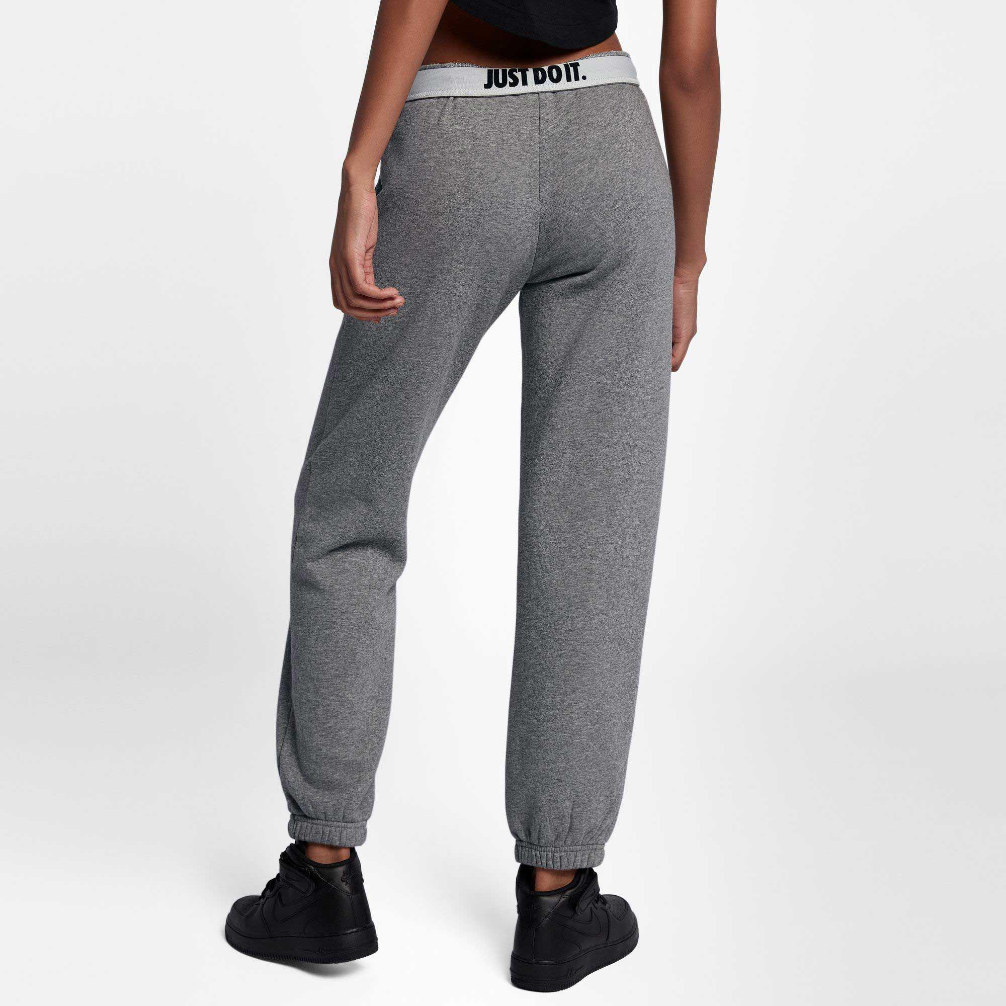 Nike Fleece Sportswear Loose Rally Sweatpants in Carbon Heather (Gray ...