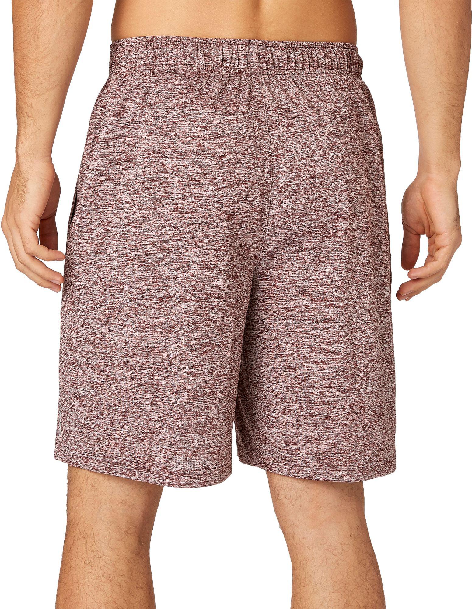reebok men's spacedye performance shorts