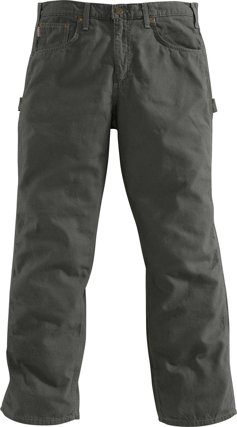 Carhartt Canvas Carpenter Jeans in Charcoal (Gray) for Men - Lyst