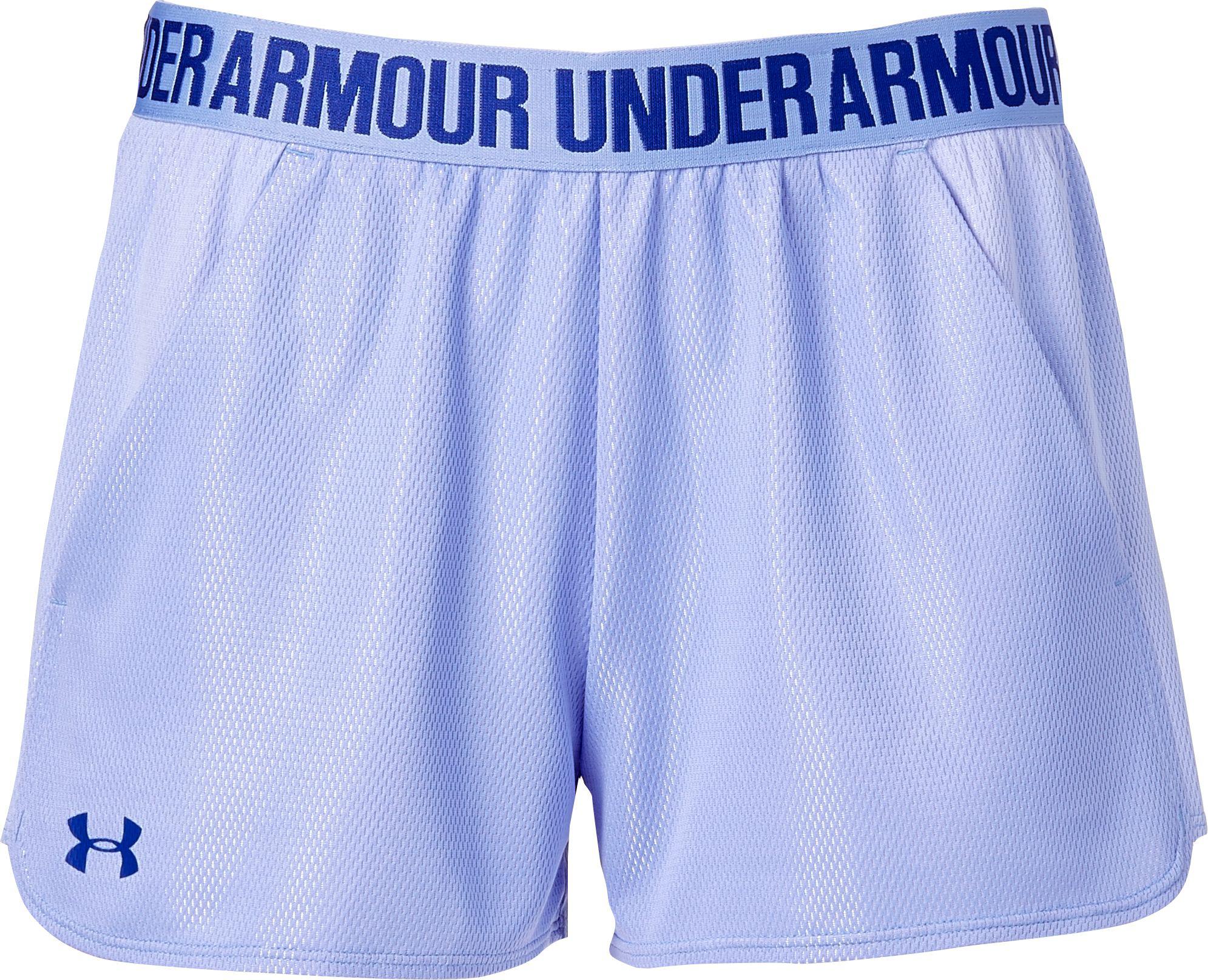 under armour metallic shorts