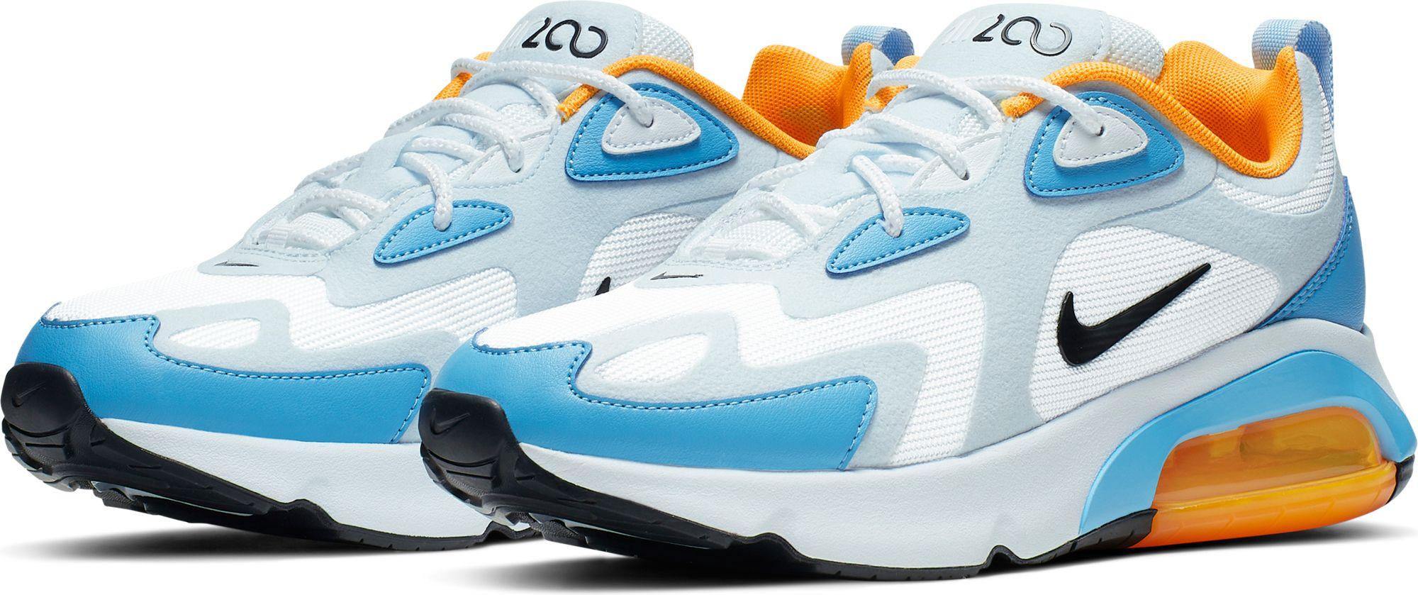 Nike Rubber Air Max 200 Shoe in White 