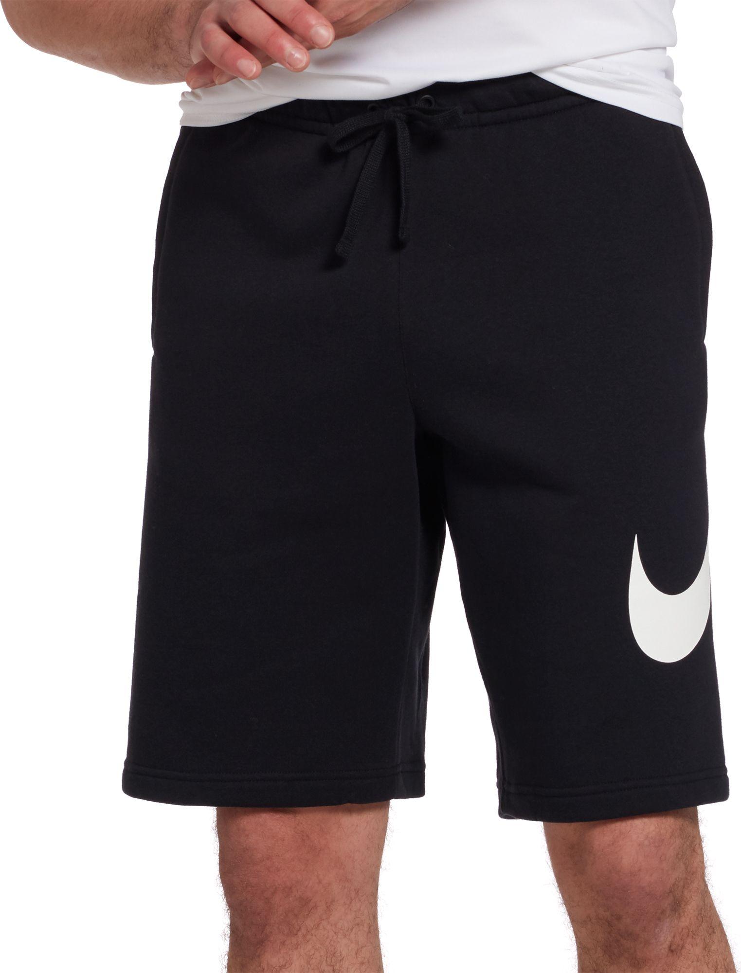 big and tall nike fleece shorts