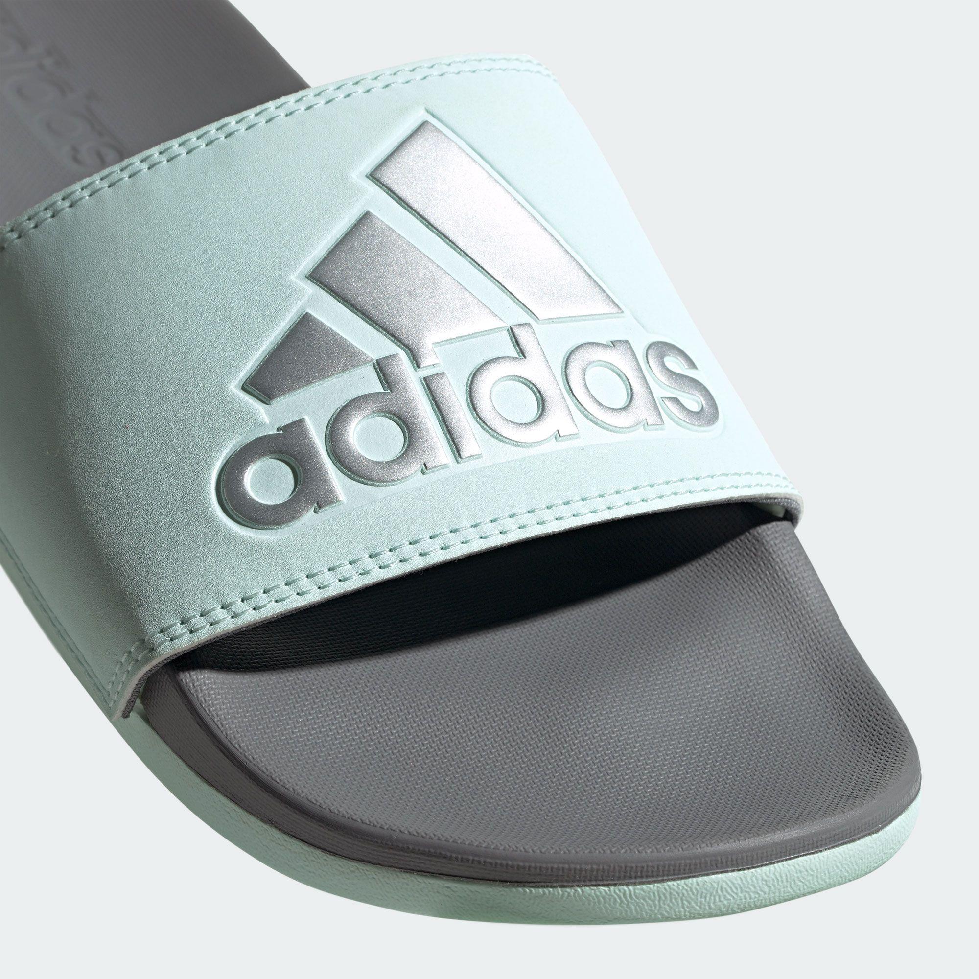 adidas slides mint