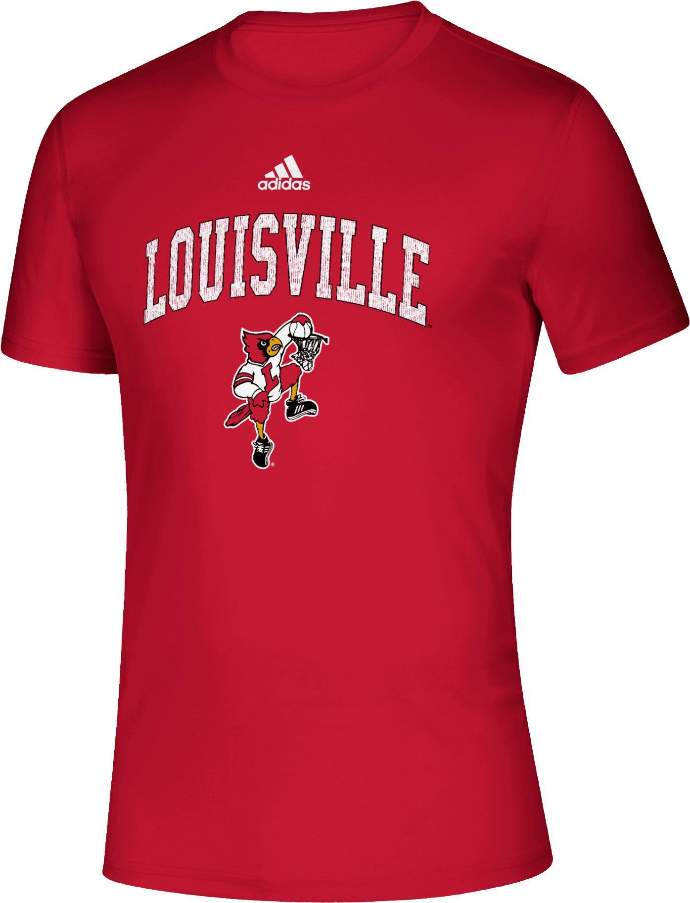 adidas Louisville Cardinals Cardinal Red Retro Creator T-shirt for Men - Lyst