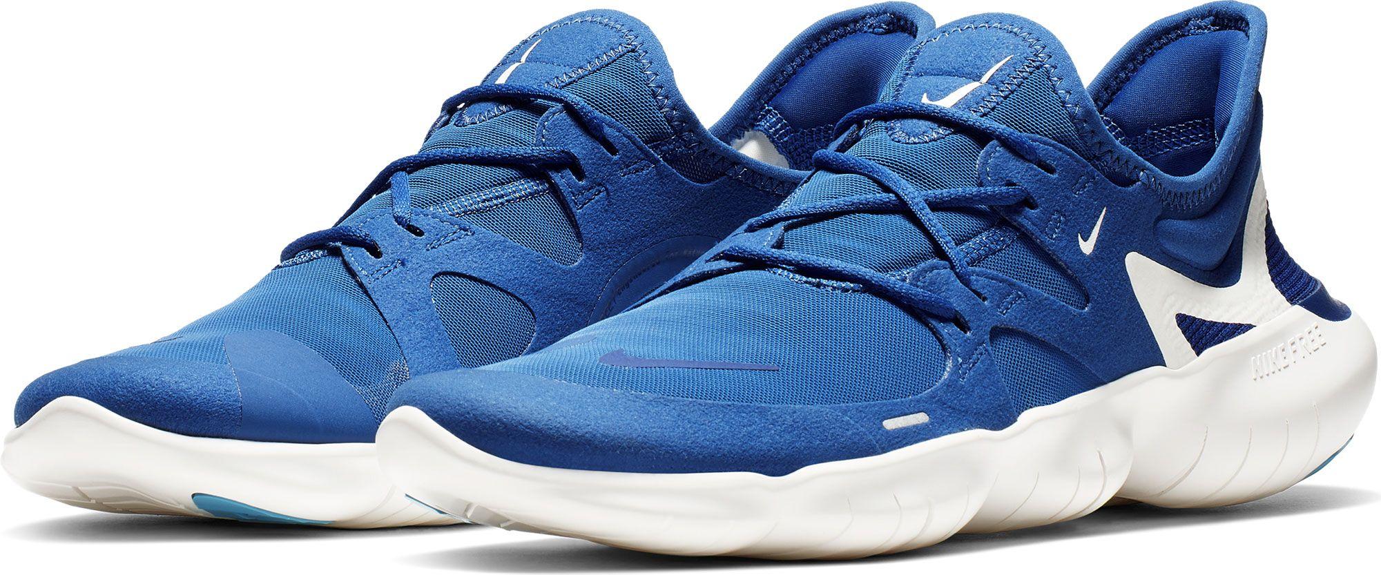 nike free 5.0 blue mens