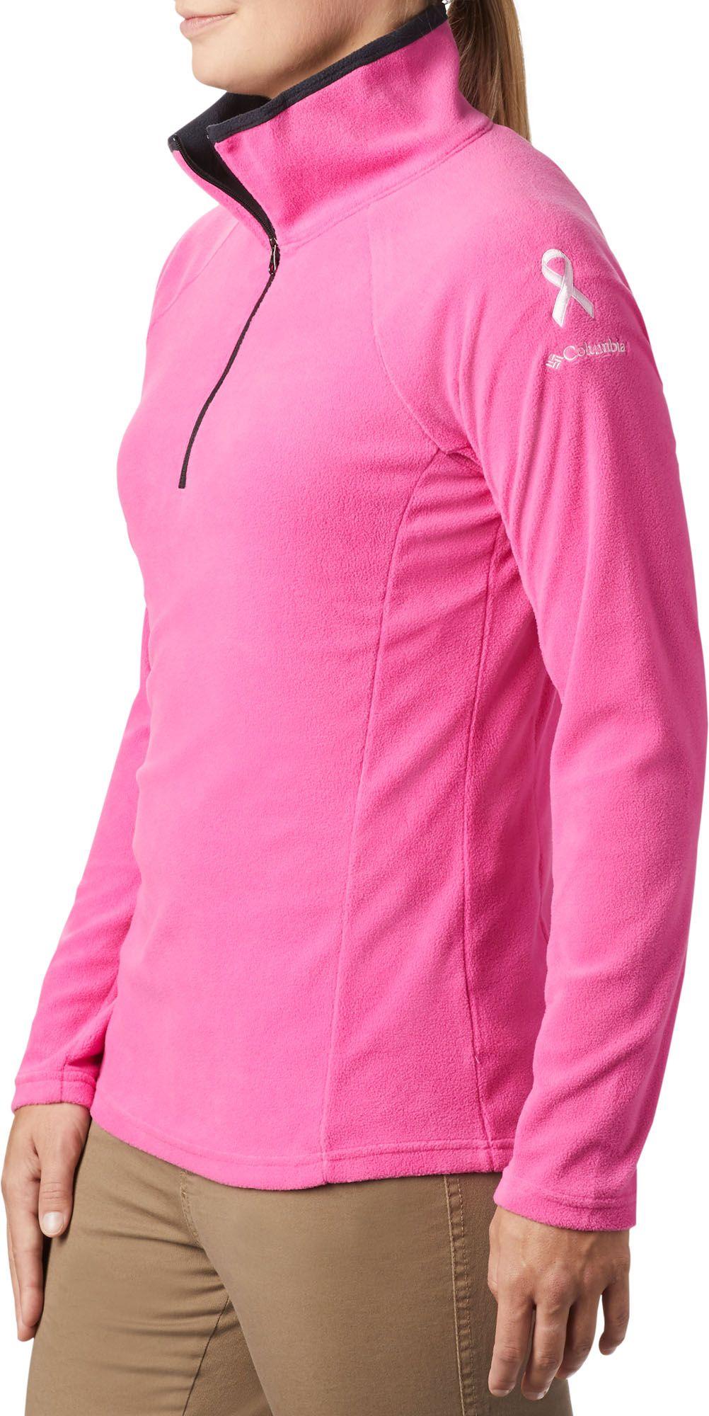 Columbia Tested Tough In Pink Glacial Half Zip Pullover Lyst