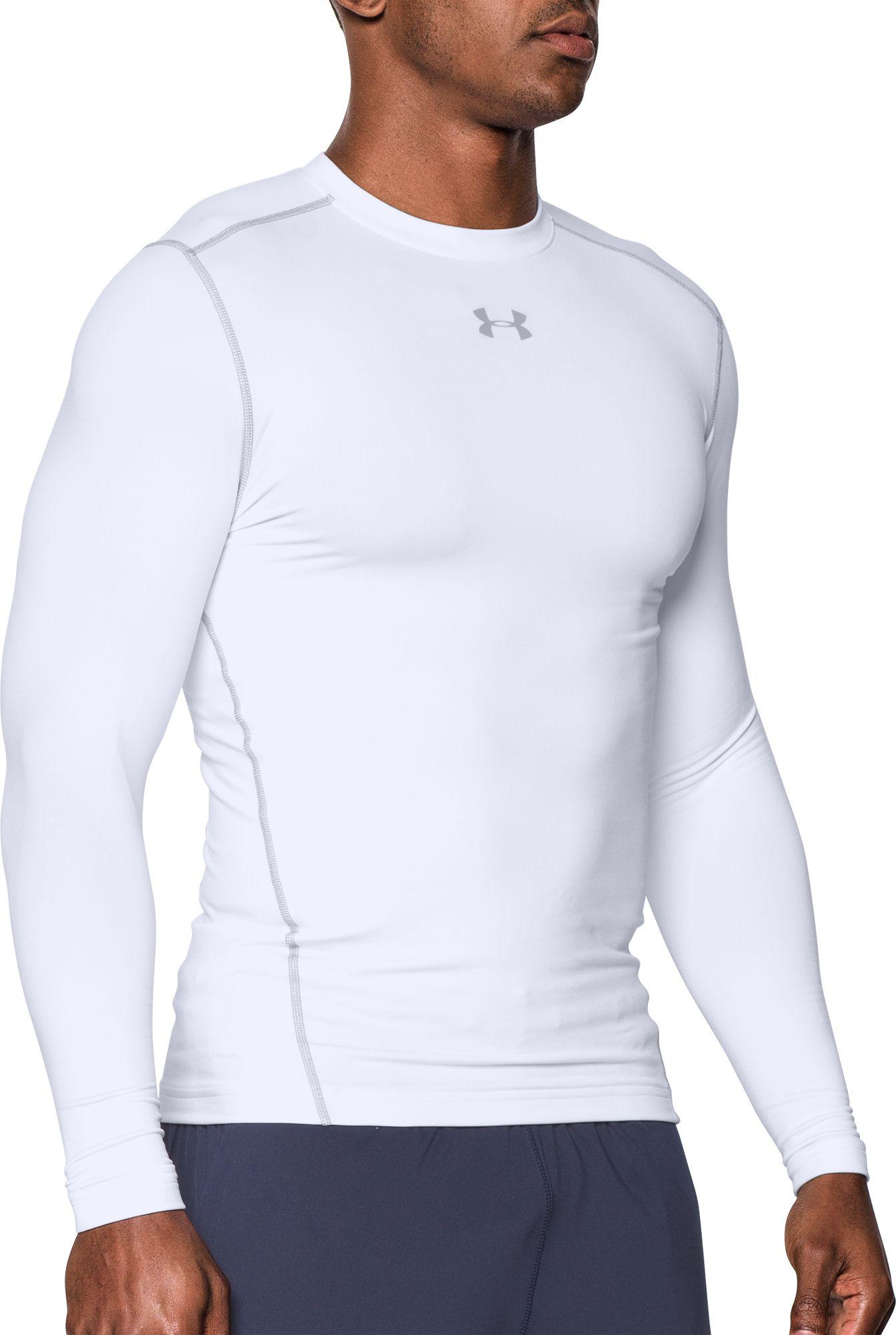 under armour men's coldgear armour compression crewneck long sleeve shirt